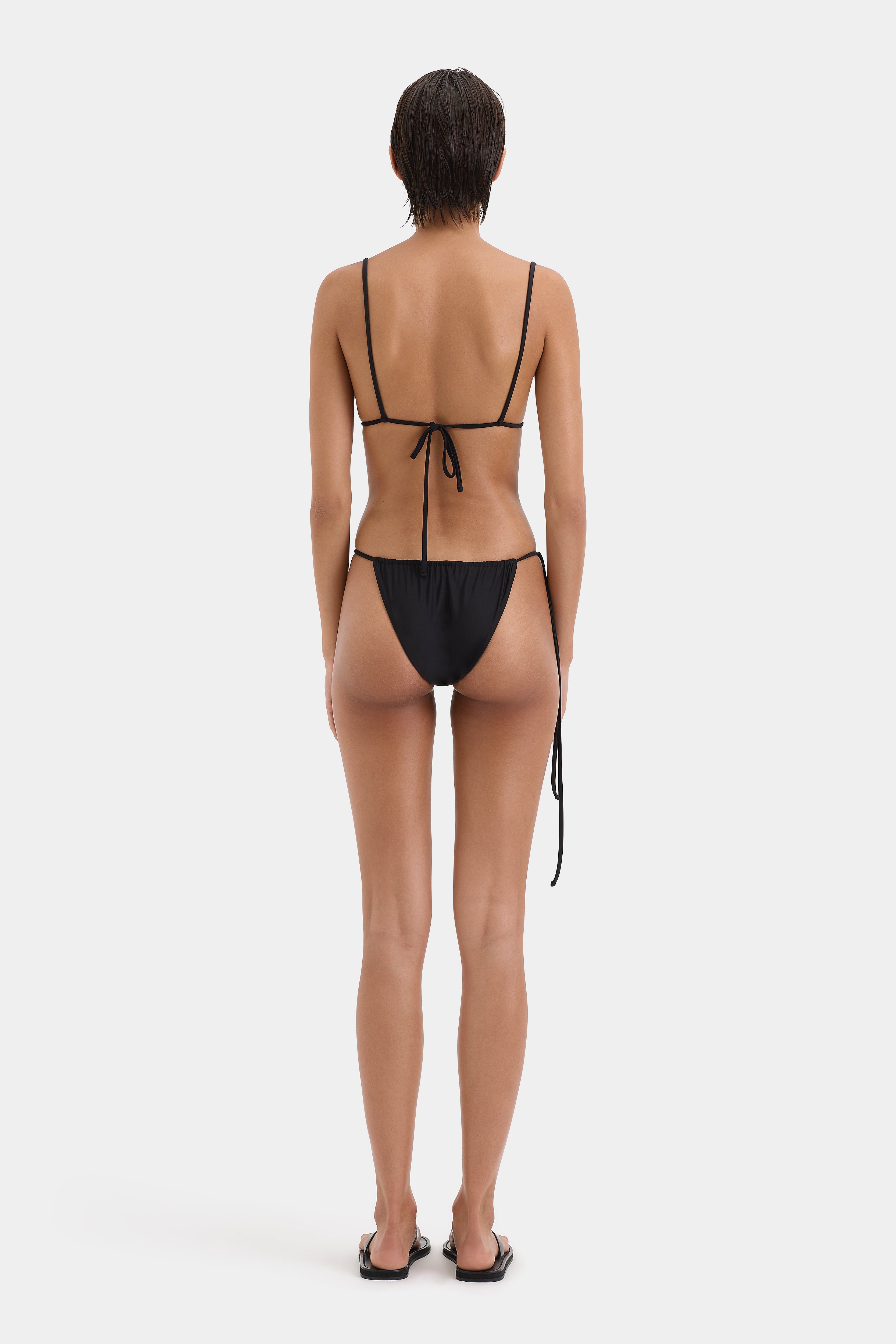 Hendry String Triangle Top for Women - Sexy Strappy Bikini Swimsuit - Summer Beach Vacation & Pool Party Outfit