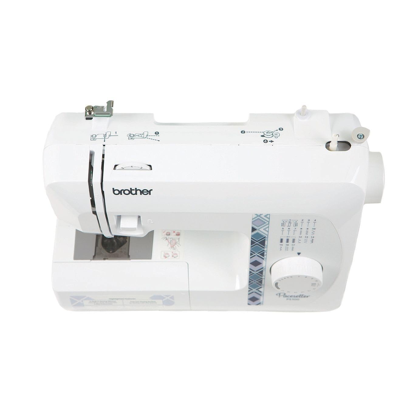 Brother SB170 17-Stitch Mechanical Free Arm Sewing Machine for Home Tailoring, DIY Projects & Clothing Repairs | Compact & Easy-to-Use Sewing Machine for Beginners & Professionals