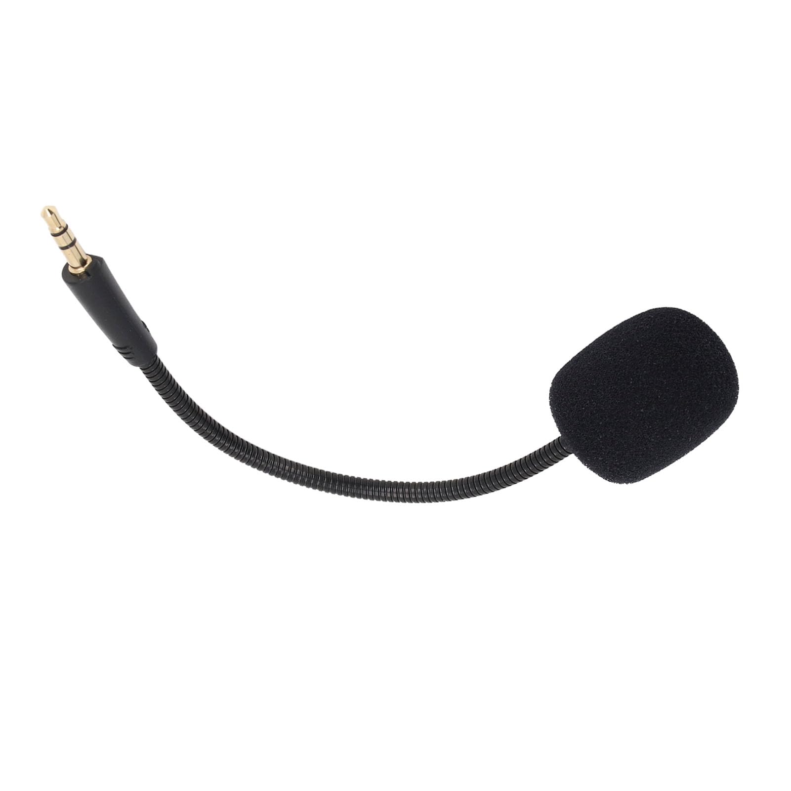 Barracuda X Replacement Gaming Microphone - 3.5mm Gold Plated Detachable Noise Cancelling Boom Mic with Foam Windscreen | Perfect for Streaming, Online Gaming & Voice Chat Accessories