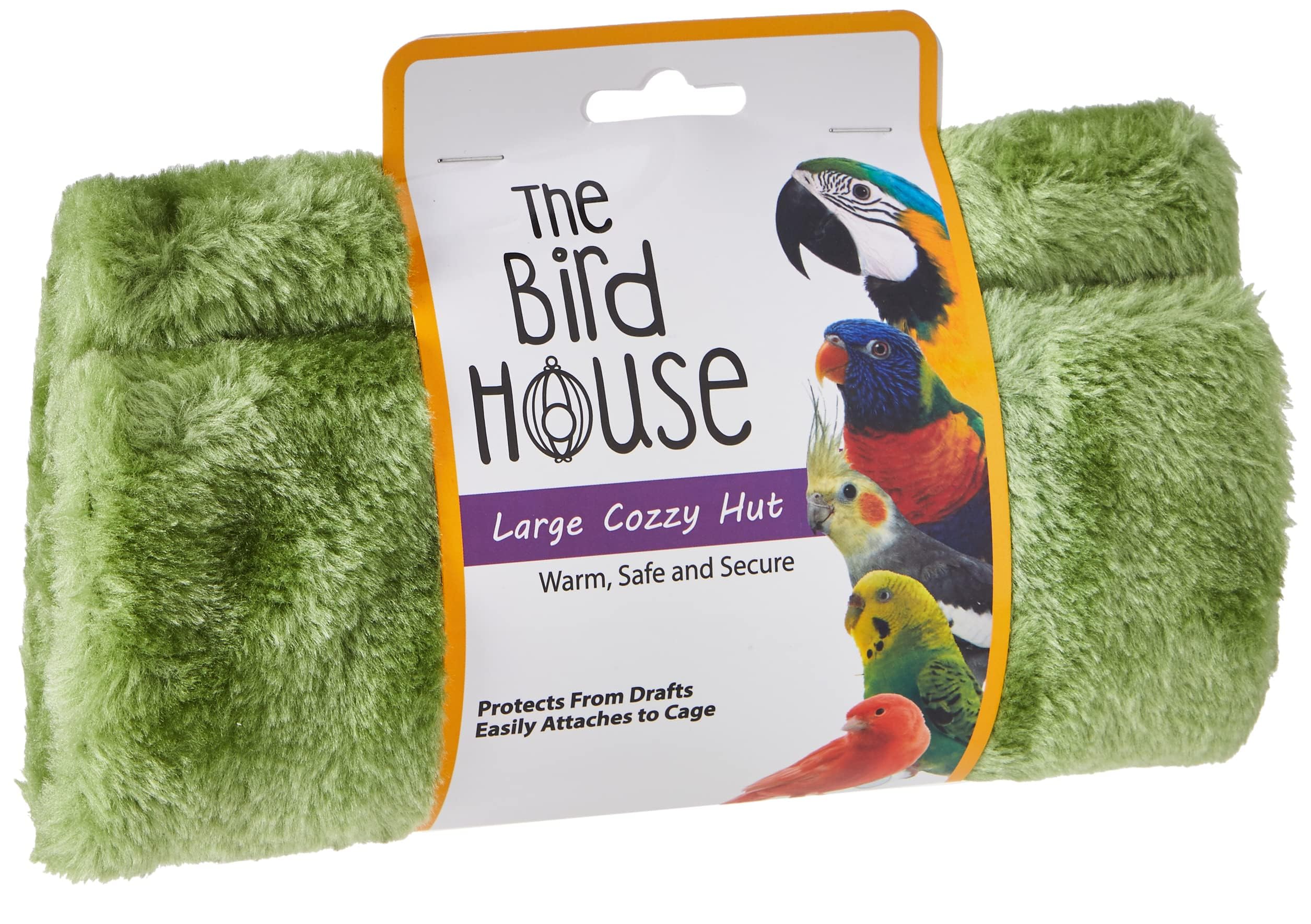 Large Cozy Bird Hut - Perfect for Outdoor Birdhouses & Gardens