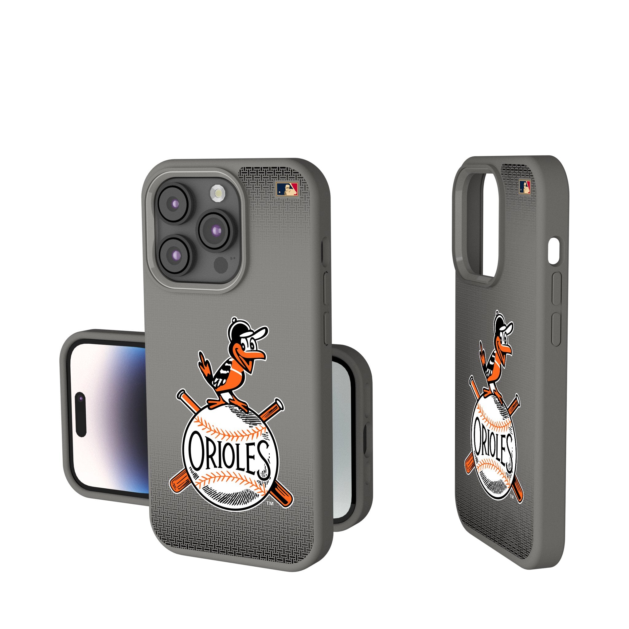 Baltimore Orioles 1954-1963 Cooperstown Collection Linen Soft Touch Phone Case - Vintage Baseball Team Design for iPhone & Samsung - Perfect for Baseball Fans & Sports Memorabilia Collectors