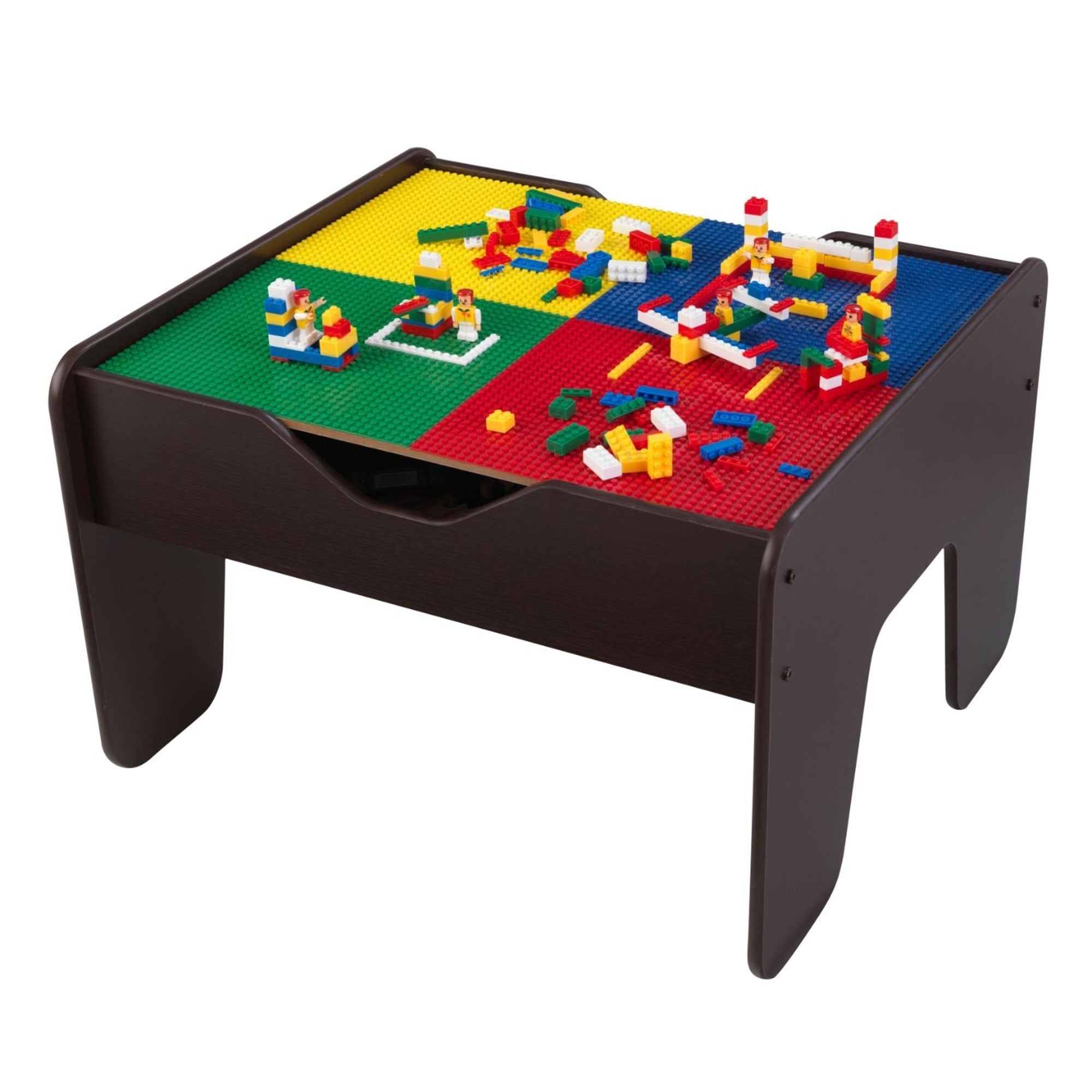 KidKraft 2-in-1 Kids Activity Table with Chalkboard & Storage - Perfect for Playroom, Classroom, and Toddler Learning Activities