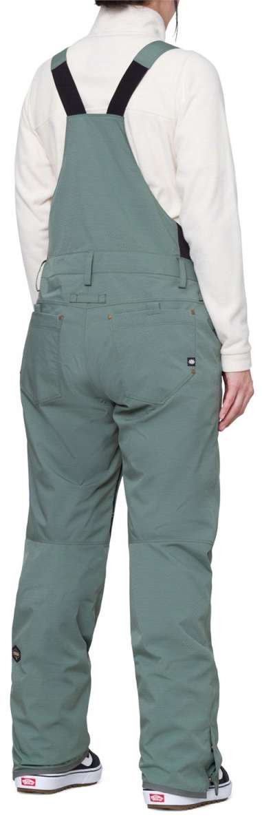 686 Women's Black Magic Insulated Bib Snow Pants - Waterproof Winter Ski Bib Overalls for Women (2024) - Perfect for Skiing, Snowboarding & Cold Weather Outdoor Activities