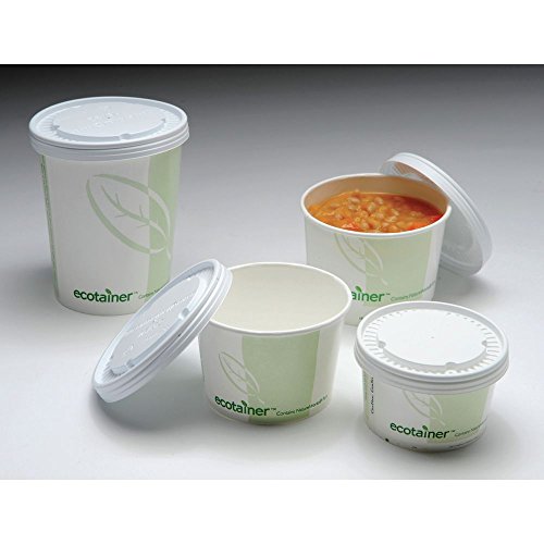 12 oz Disposable Paper Food Containers - Eco-Friendly Takeout Boxes for Salads, Soups & Leftovers | Perfect for Restaurants, Catering & Home Meal Prep