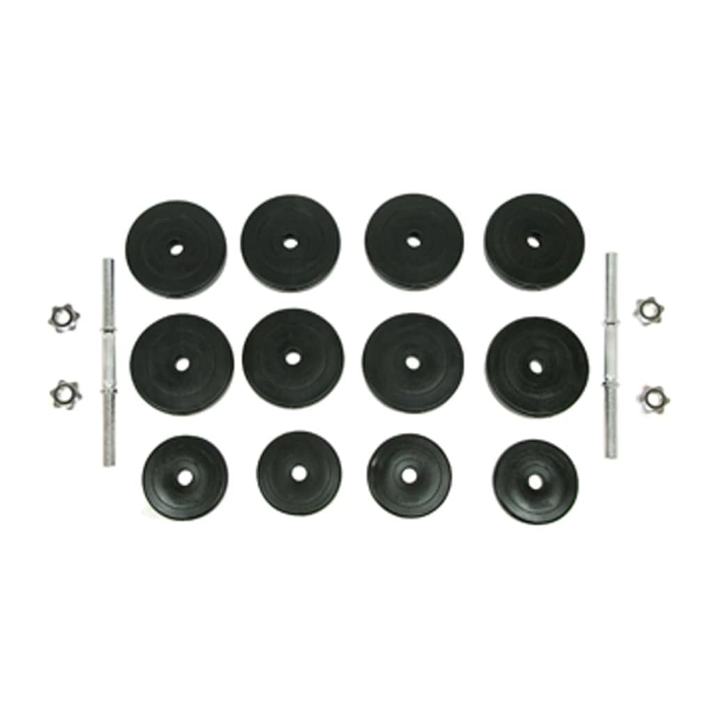 FAMIROSA 18-Piece Dumbbell Set with Stand - 66.1 lbs (30 kg) Adjustable Weights for Home Gym, Strength Training & Full Body Workout - Perfect for Men, Women & Fitness Enthusiasts