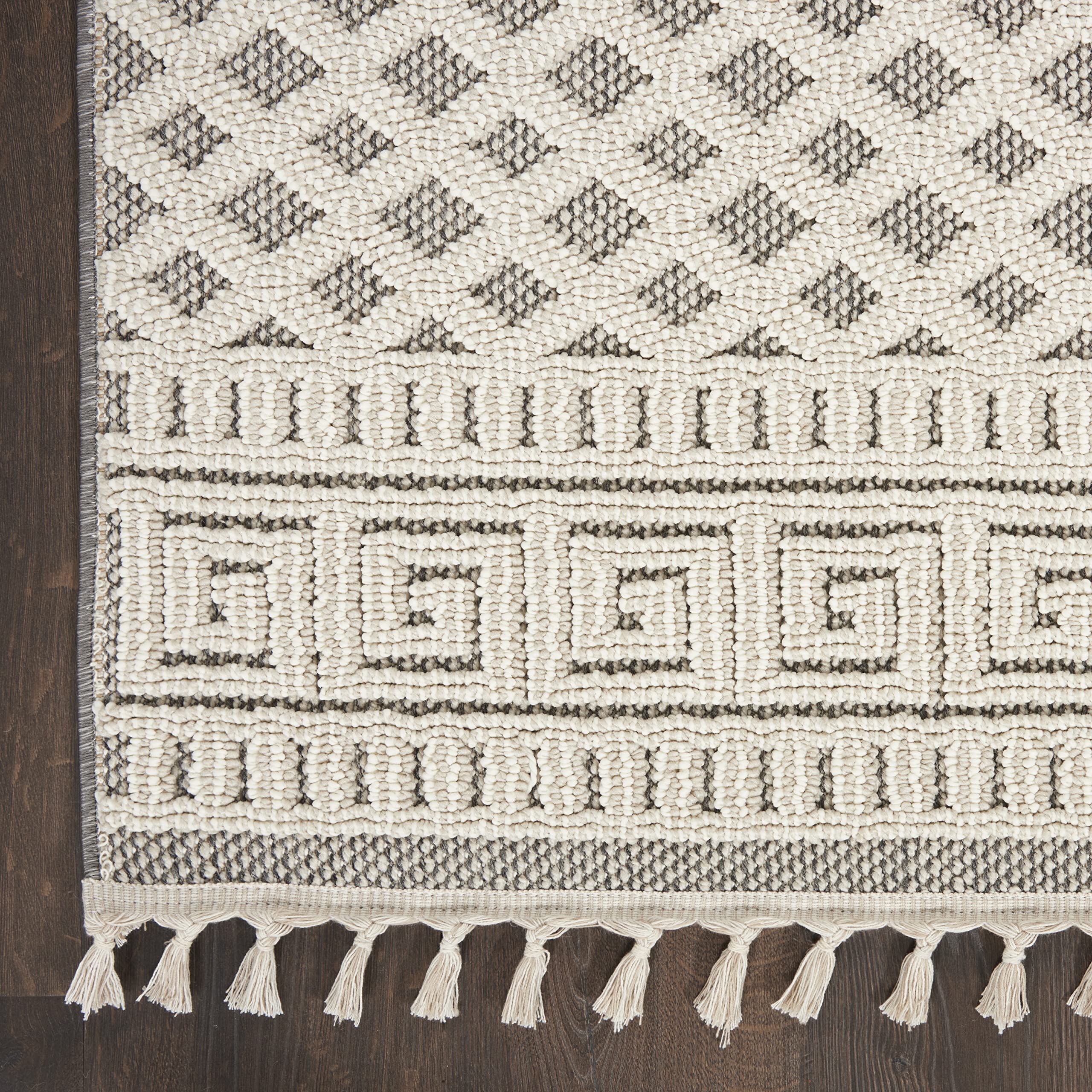 Nourison Elwood Ivory/Grey 2'2