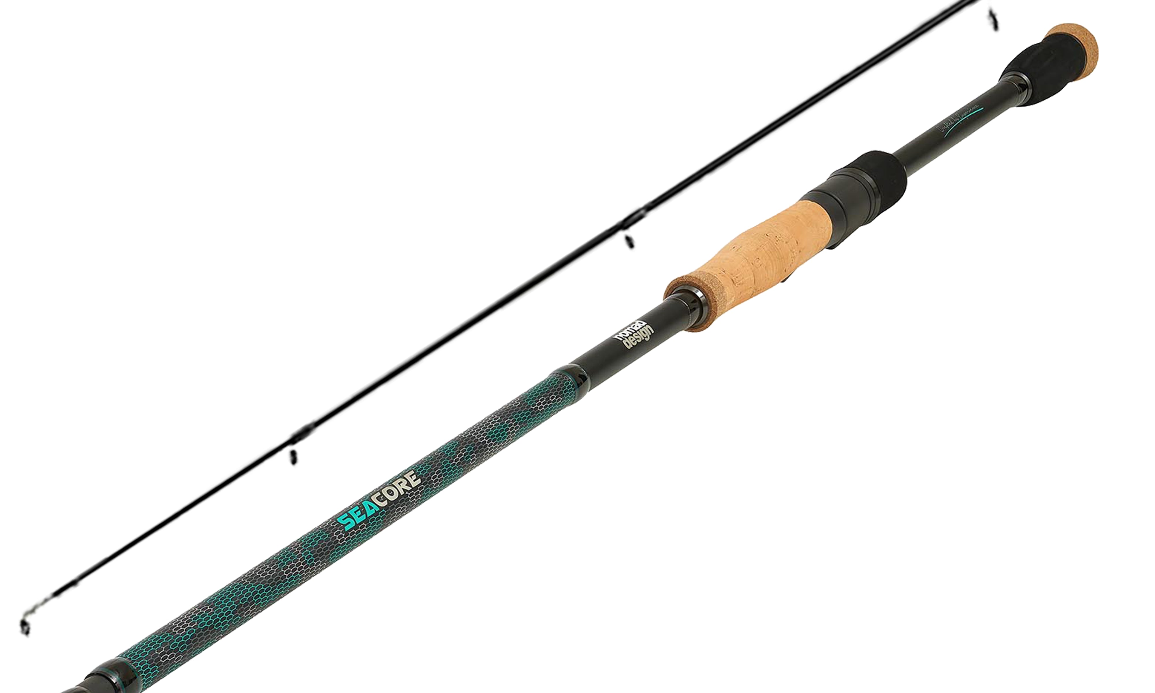Seacore Inshore Spin Fishing Rods - Lightweight & Durable Saltwater Fishing Rod for Surf, Pier & Kayak Fishing | Perfect for Bass, Trout & Redfish