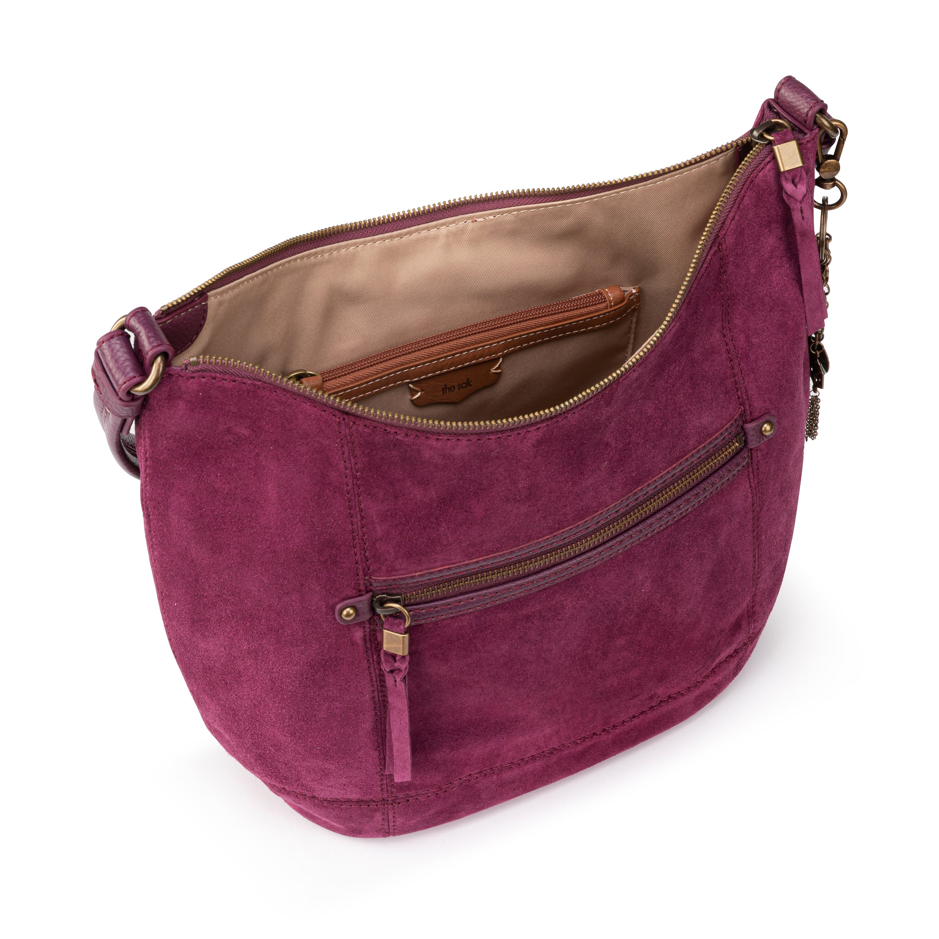 Premium Genuine Leather Hobo Bag with Smartphone Pocket - Perfect Gift Set for Women - Ideal for Work, Travel & Everyday Use