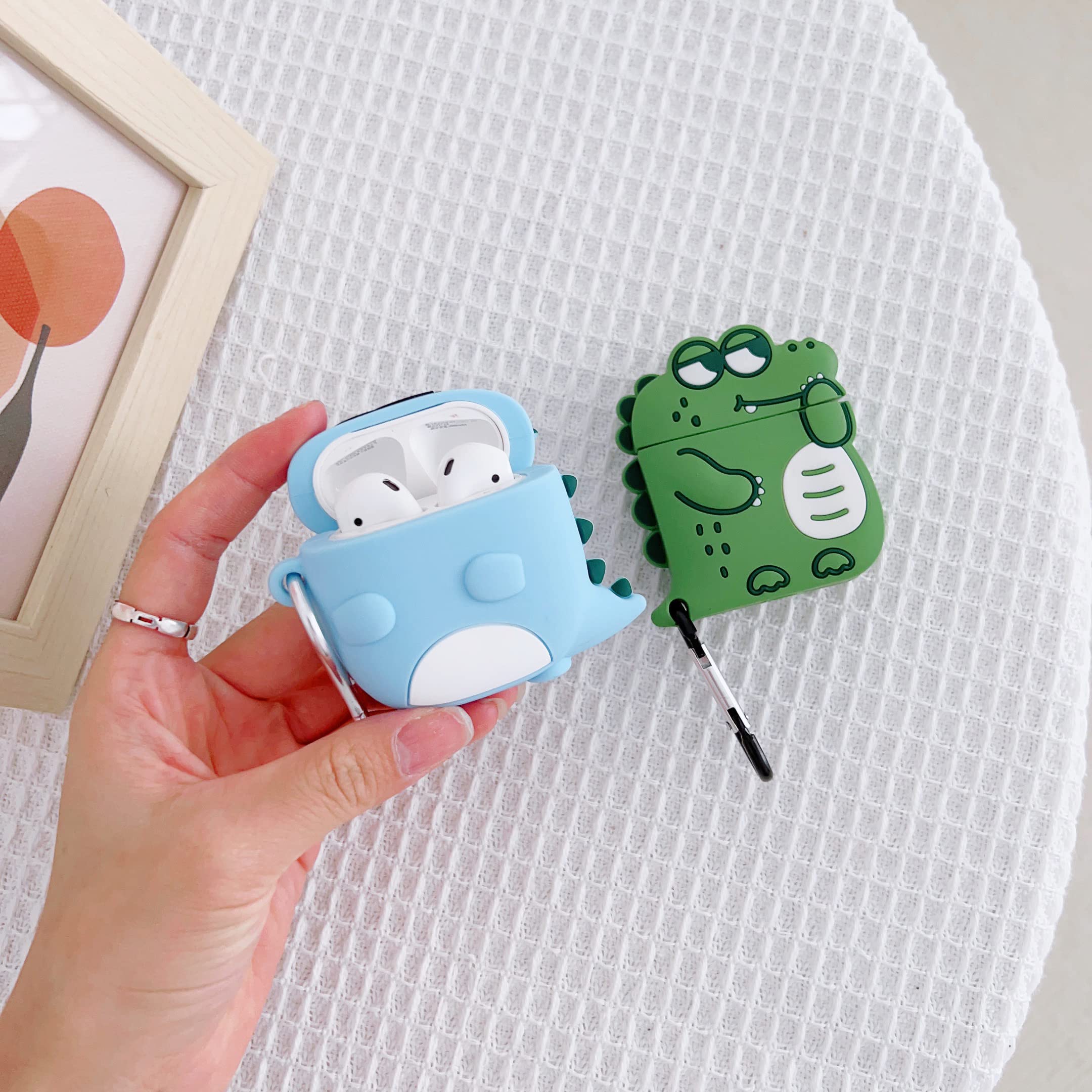 Cute 3D Crocodile & Dinosaur AirPods Case for Kids & Teens - Playful Protection