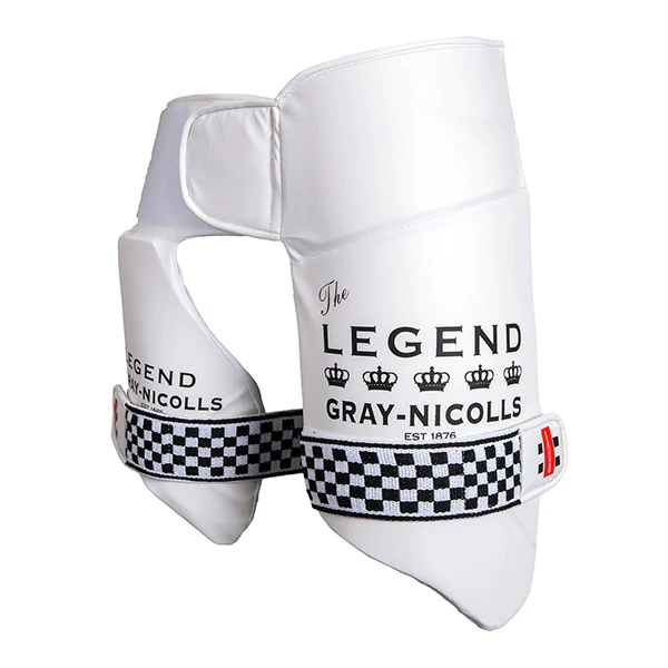 Gray Nicolls Legend 360 Adult Cricket Thigh Guards - Protective Gear for Cricket Players - Perfect for Practice & Matches