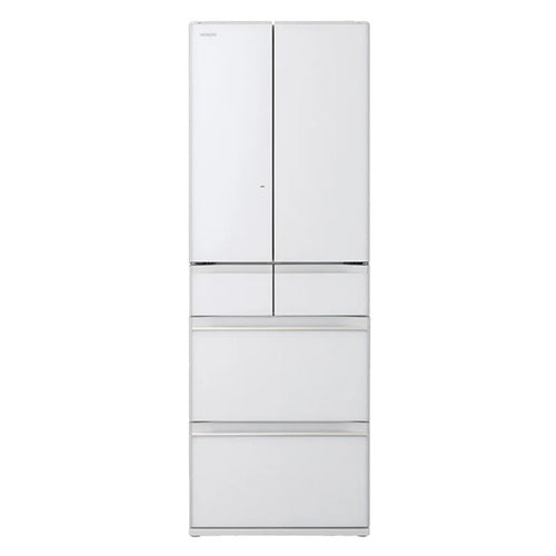 Hitachi R HW620WS XK/XW/X 617L Multi Door Refrigerator - Large Capacity French Door Fridge for Modern Kitchen & Open Floor Plan Homes