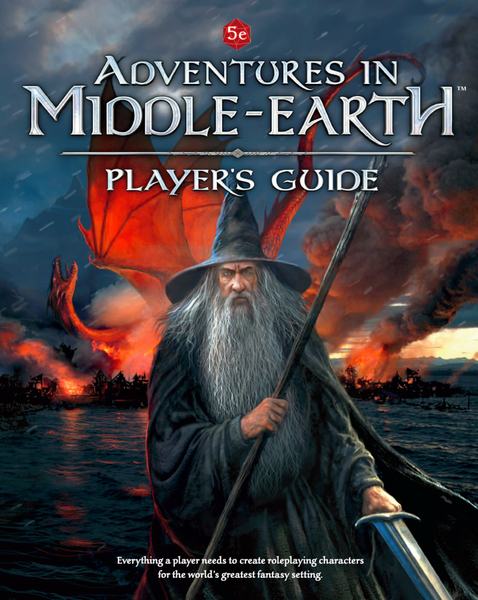 Adventures in Middle-earth Player's Guide - D&D 5th Edition Compatible RPG Book | Perfect for Fantasy Tabletop Gaming & Lord of the Rings Themed Campaigns