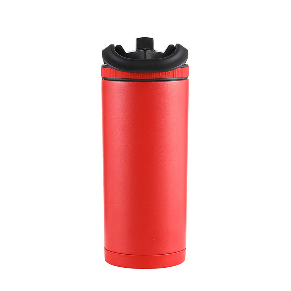 14oz Insulated Sports Water Bottle with Leak-Proof Lid - Red | Perfect for Gym, Hiking & Outdoor Activities