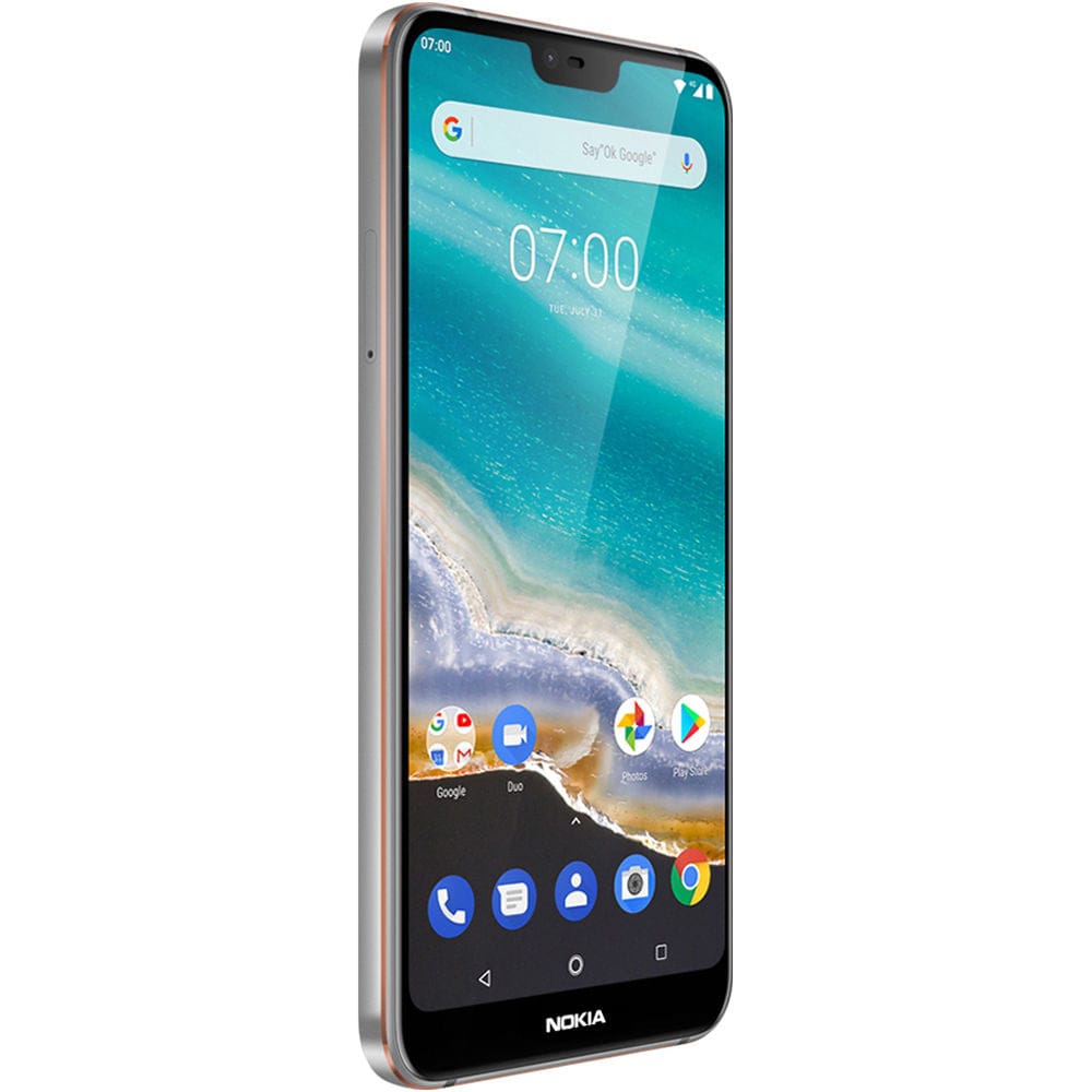 Unlocked Nokia 7.1 Smartphone 4GB RAM 64GB Storage Dual SIM - Perfect for Travel & Business Use