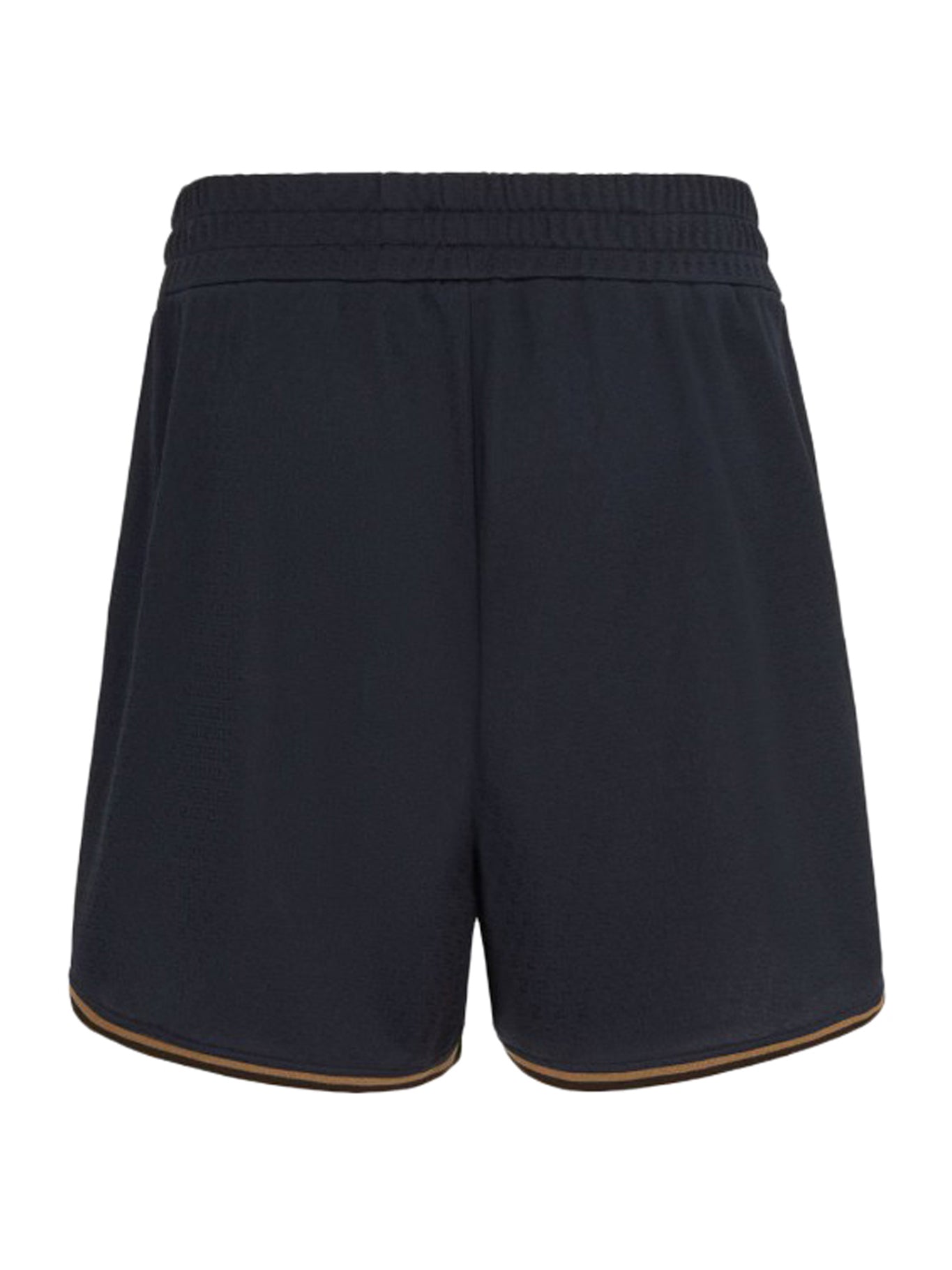 Dark Blue Jacquard Bermuda Shorts for Men - Comfortable & Stylish Casual Wear for Summer, Beach, and Outdoor Activities