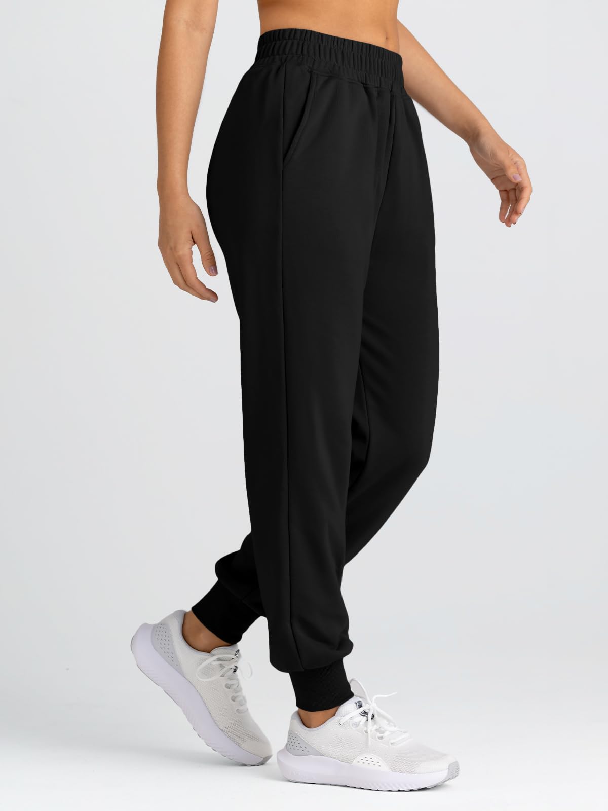 Yovela Women's High Waisted Baggy Sweatpants - Casual Joggers with Pockets for Fall | Y2K Aesthetic Warm Fleece Pants | Perfect for Lounging, Workouts & Streetwear Fashion