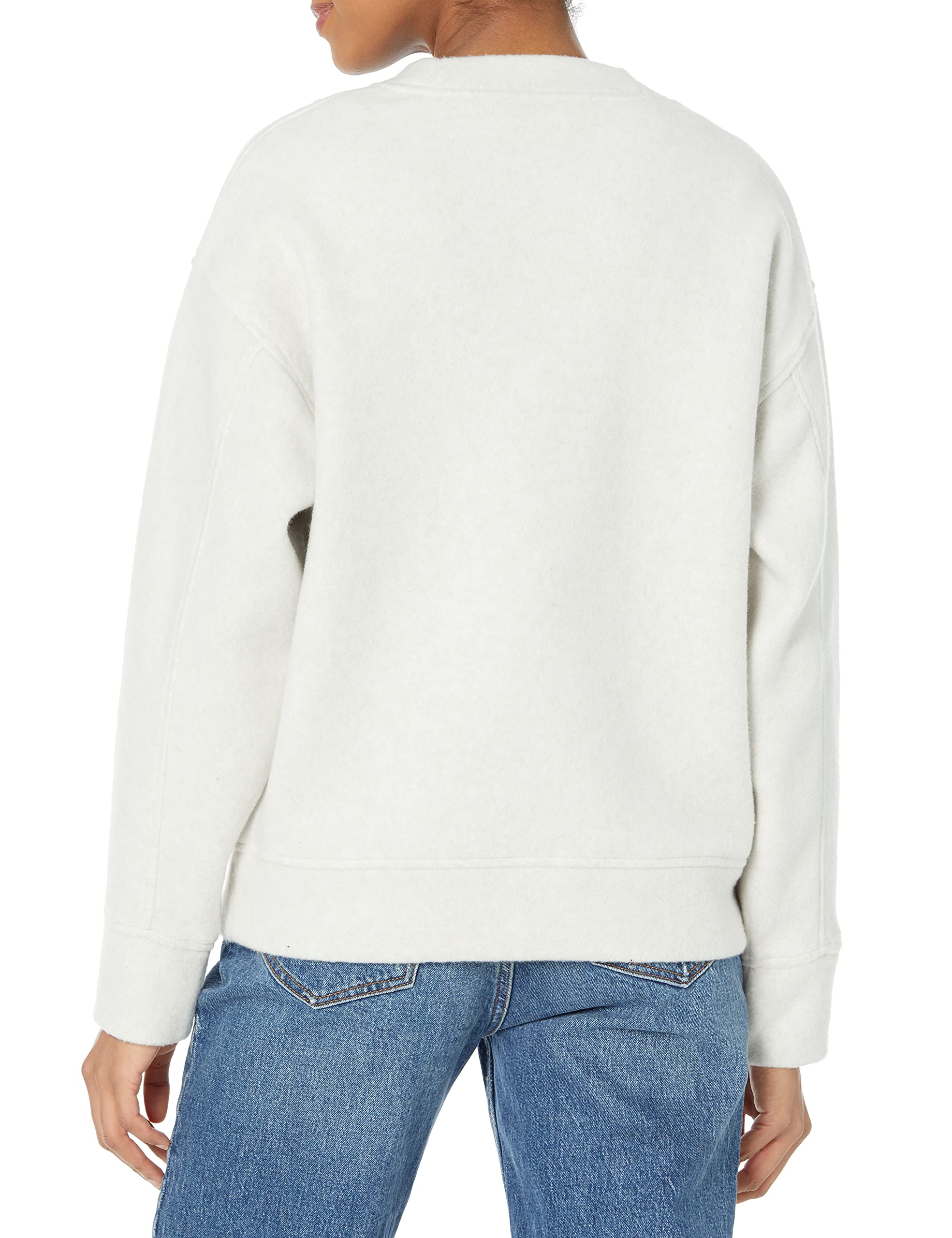 Vince Women's Long Sleeve Pullover Crew Neck Sweater - Soft Casual Knit Top for Fall & Winter | Perfect for Office, Travel and Everyday Wear