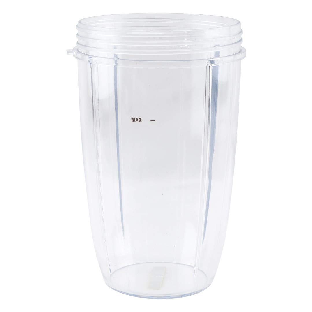 24 oz Tall Cup Extractor Blade Replacement - Flat Milling Blade Compatible with Nutri Bullet 600W 900W Blenders (NB-101B NB-101S NB-201) - Perfect for Smoothies, Protein Shakes & Food Processing