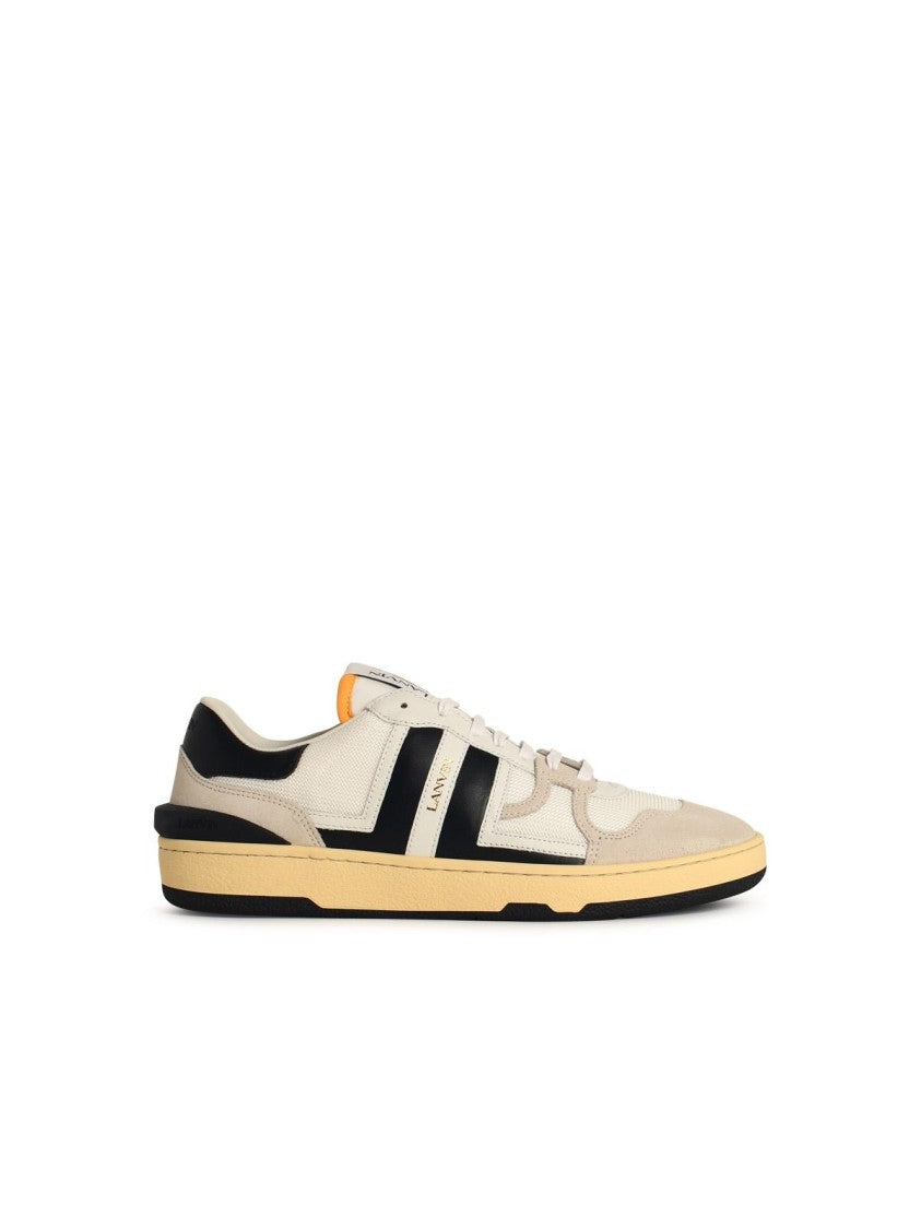 Stylish 'Clay' White Leather Blend Sneakers for Men & Women - Comfortable Casual Shoes for Walking, Running & Everyday Wear
