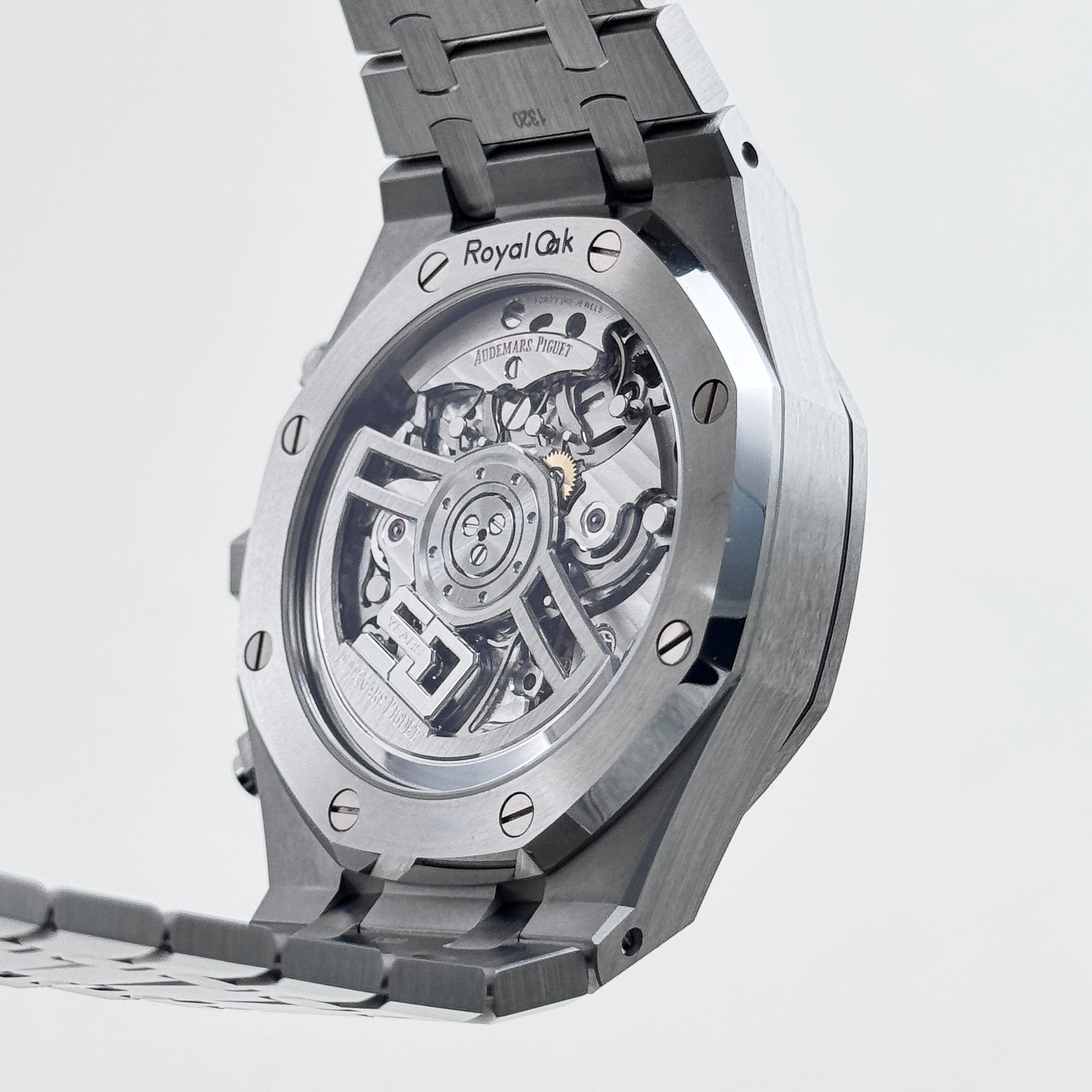 Audemars Piguet Royal Oak 26240ST.OO.1320ST.04 Automatic Chronograph Men's Watch - 50th Anniversary Edition - Stainless Steel Case with Khaki Green Dial (2022) - Luxury Timepiece for Business, Gifting & Special Occasions