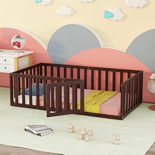 B-fence Bed- Walnut