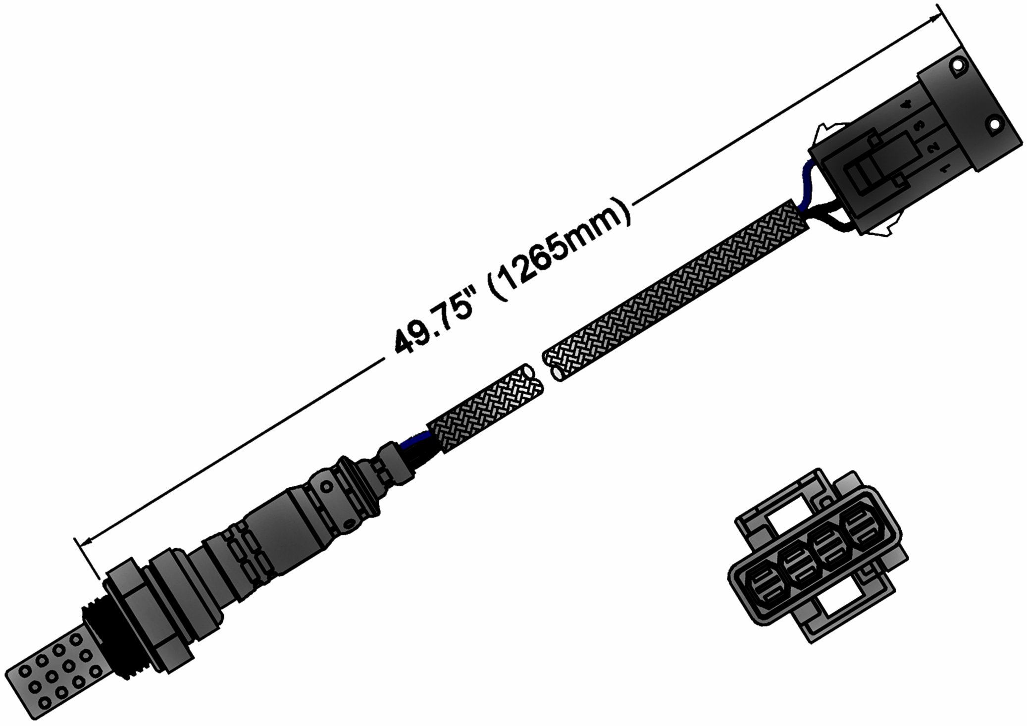ACDelco Professional 213-1288 Heated Oxygen Sensor - Compatible with GM Vehicles - Improves Fuel Efficiency & Engine Performance - Perfect for Engine Tune-Ups & Emissions Testing