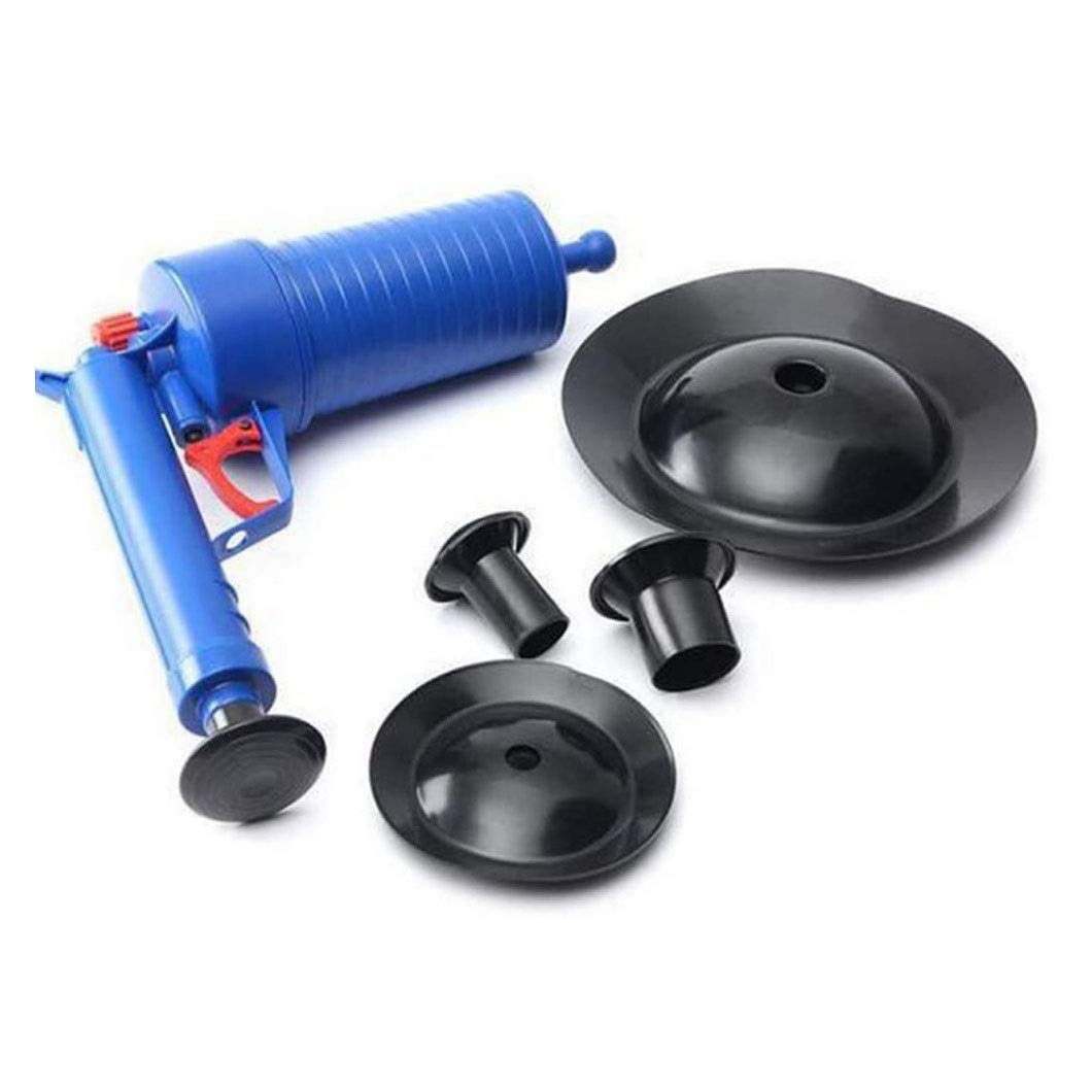 Electric Toilet Plunger Set - Powerful Drain Clog Remover Tool for Toilet, Sink & Bathtub - Air Pressure Drain Snake Cleaner - Ideal for Home, RV & Commercial Use
