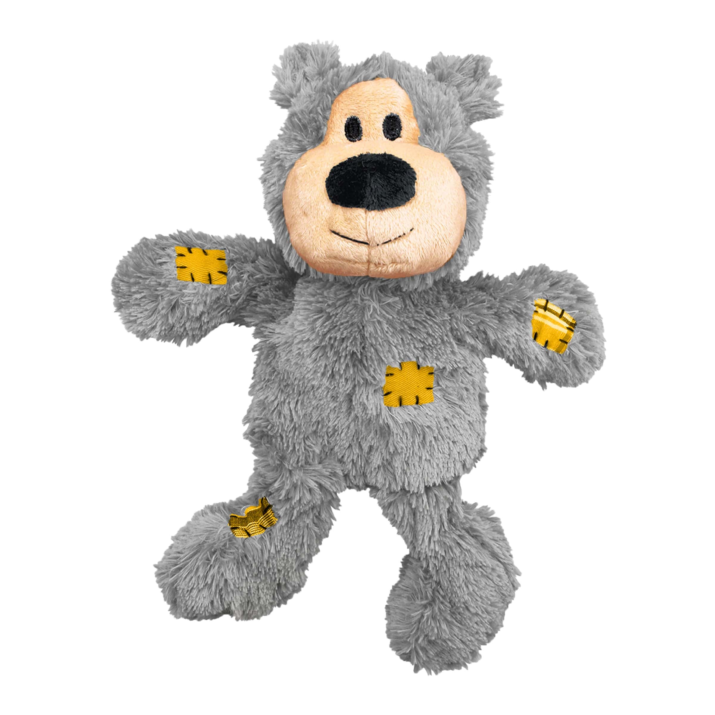 KONG Wild Knots Bears Dog Chew Toy - Durable & Safe for Aggressive Chewers - Perfect for Teething Puppies & Large Dogs - Indoor & Outdoor Play