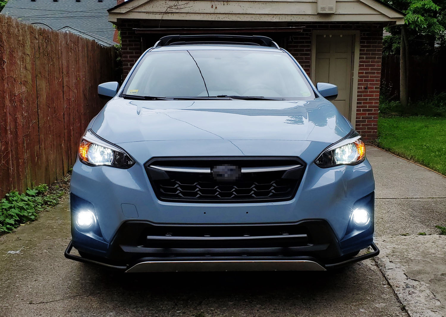 24W LED Wide Angle SAE Flood Beam Fog Light Kit with Clear Lens - Compatible with Subaru WRX STI | Durable Off-Road Lighting for Night Driving & Foggy Conditions