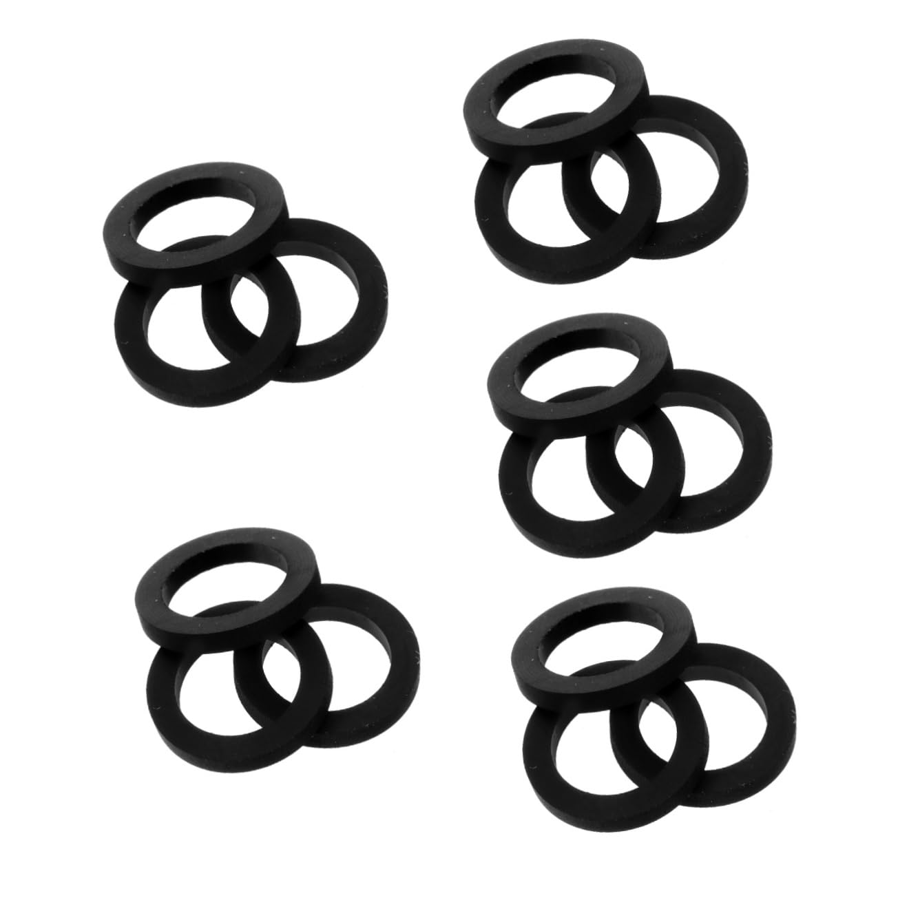 Jojofuny 15 Pcs Record Wheel Rubber Ring Belts - Replacement Cassette Recorder Tape Player Belts for Music Cassettes, VHS Tape Rewinder & Vintage Audio Equipment - Perfect for DIY Repair and Retro Music Lovers