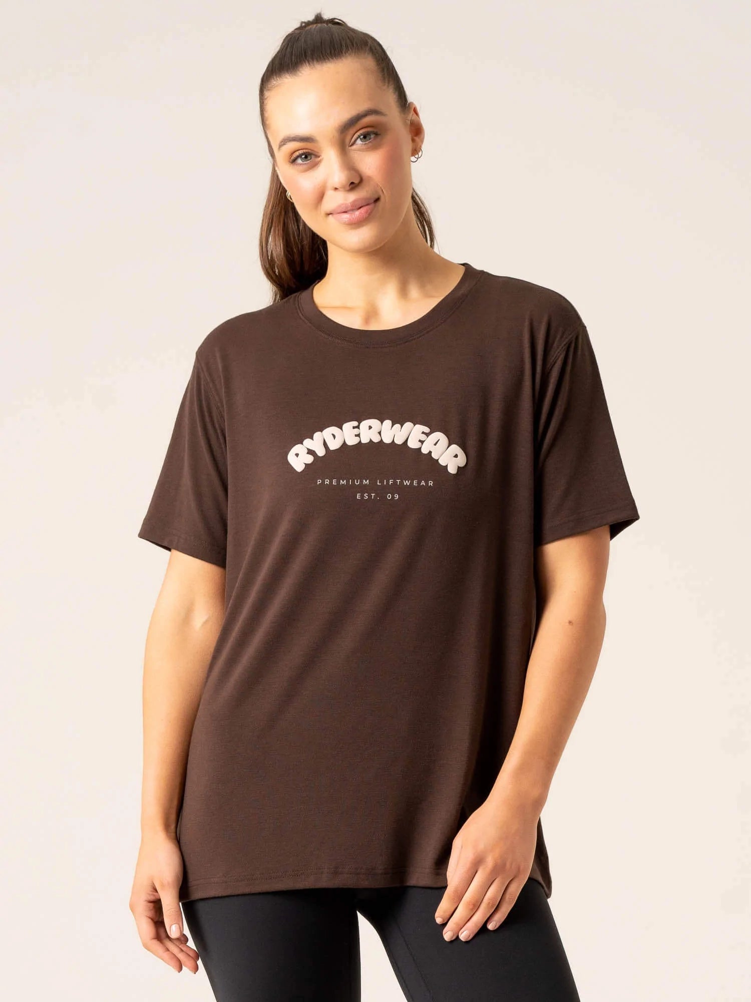 Off Side Longline T-Shirt in Chocolate Brown - Stylish & Comfortable Casual Wear for Men | Perfect for Everyday Outfits, Streetwear & Layering