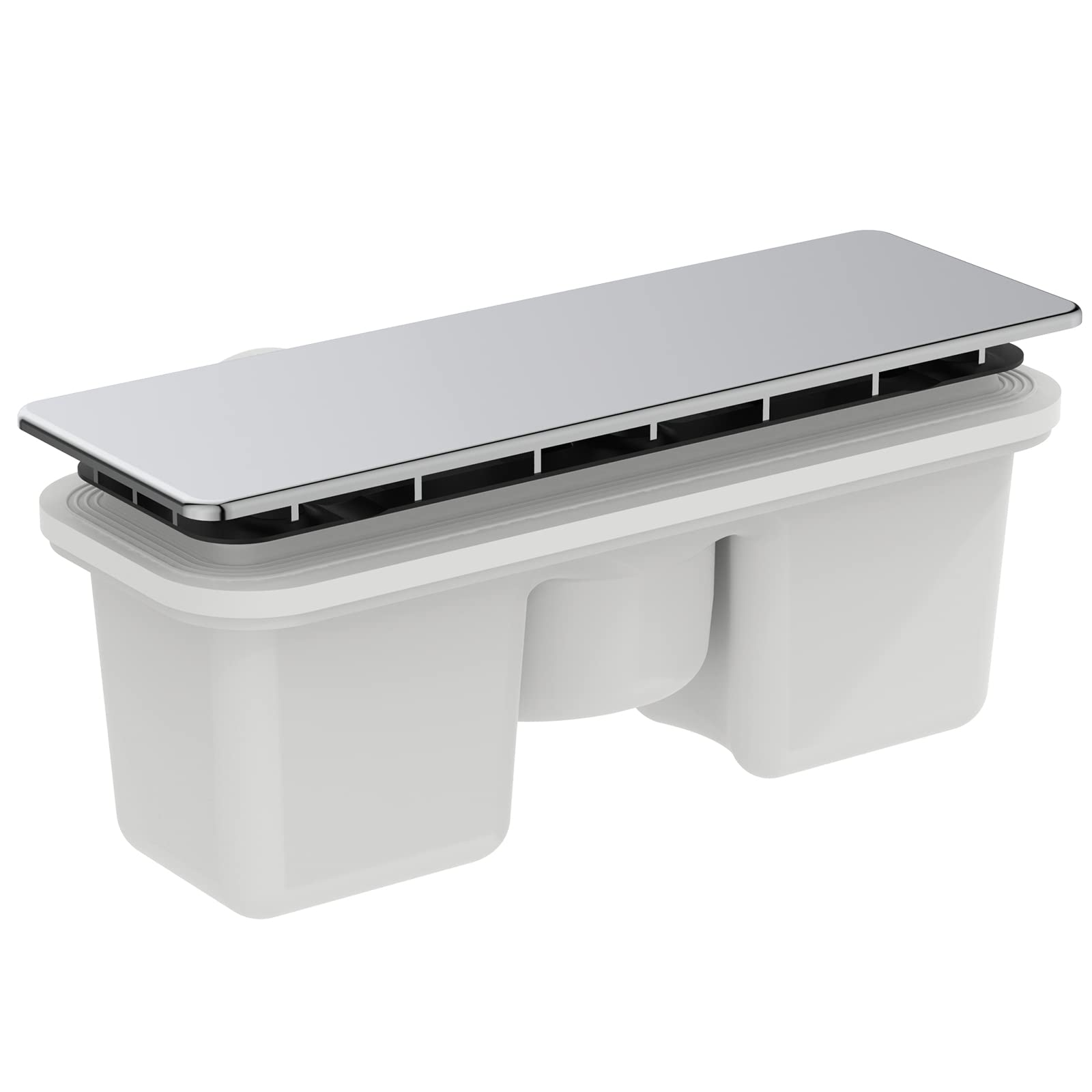 Ideal Standard T4493AA Ultraflat Shower Waste Drain in Chrome - Sleek Design for Modern Bathrooms & Showers