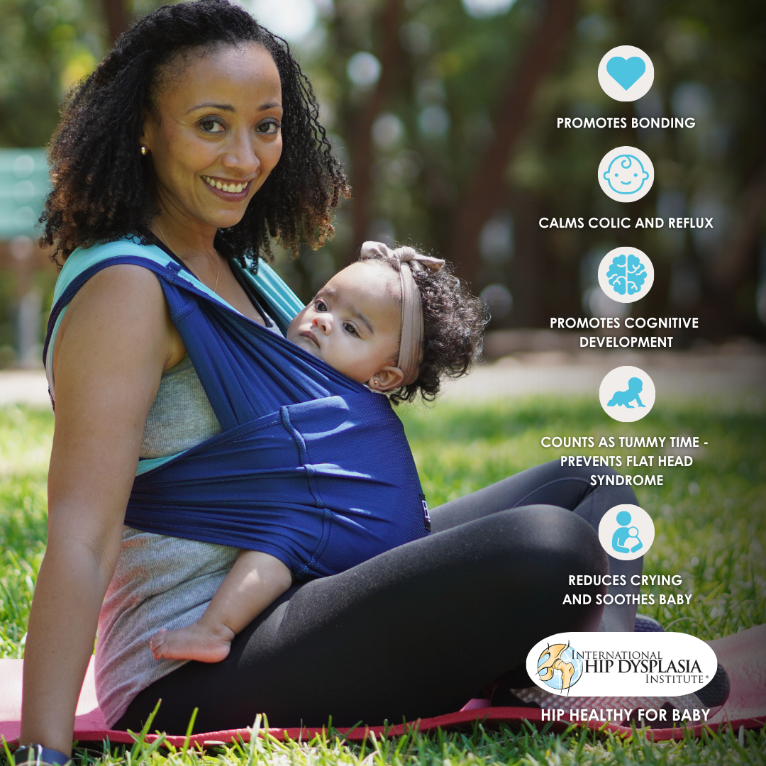 Active Oasis Baby Carrier - Lightweight & Ergonomic Infant Carrier for Hands-Free Parenting, Blue Turquoise - Perfect for Hiking, Travel & Daily Errands
