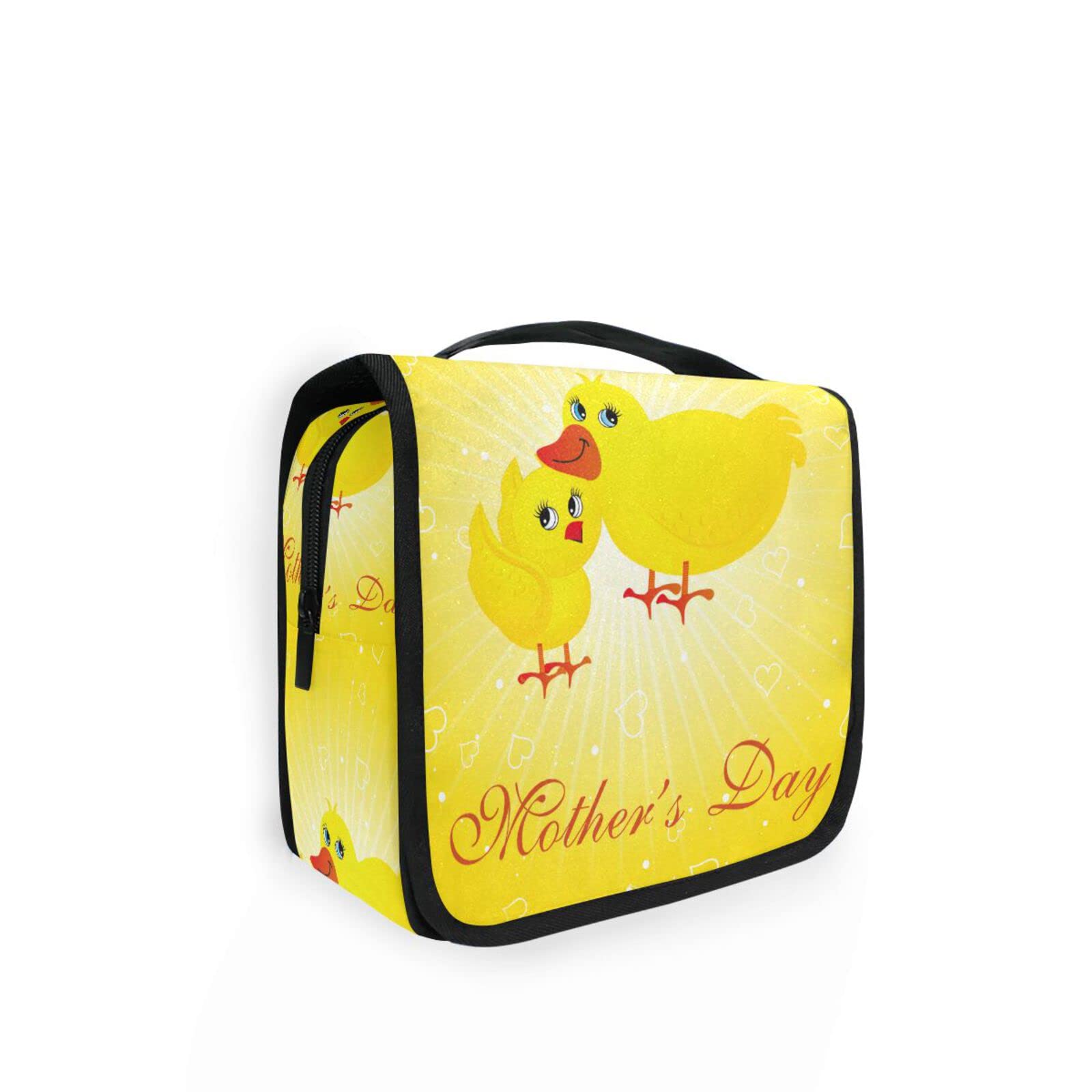 Susiyo Hanging Travel Toiletry Bag - Waterproof Makeup Organizer Pouch for Women & Men, Portable Cosmetic Bag for Mother's Day Gift, Gym, Camping & Airplane Travel