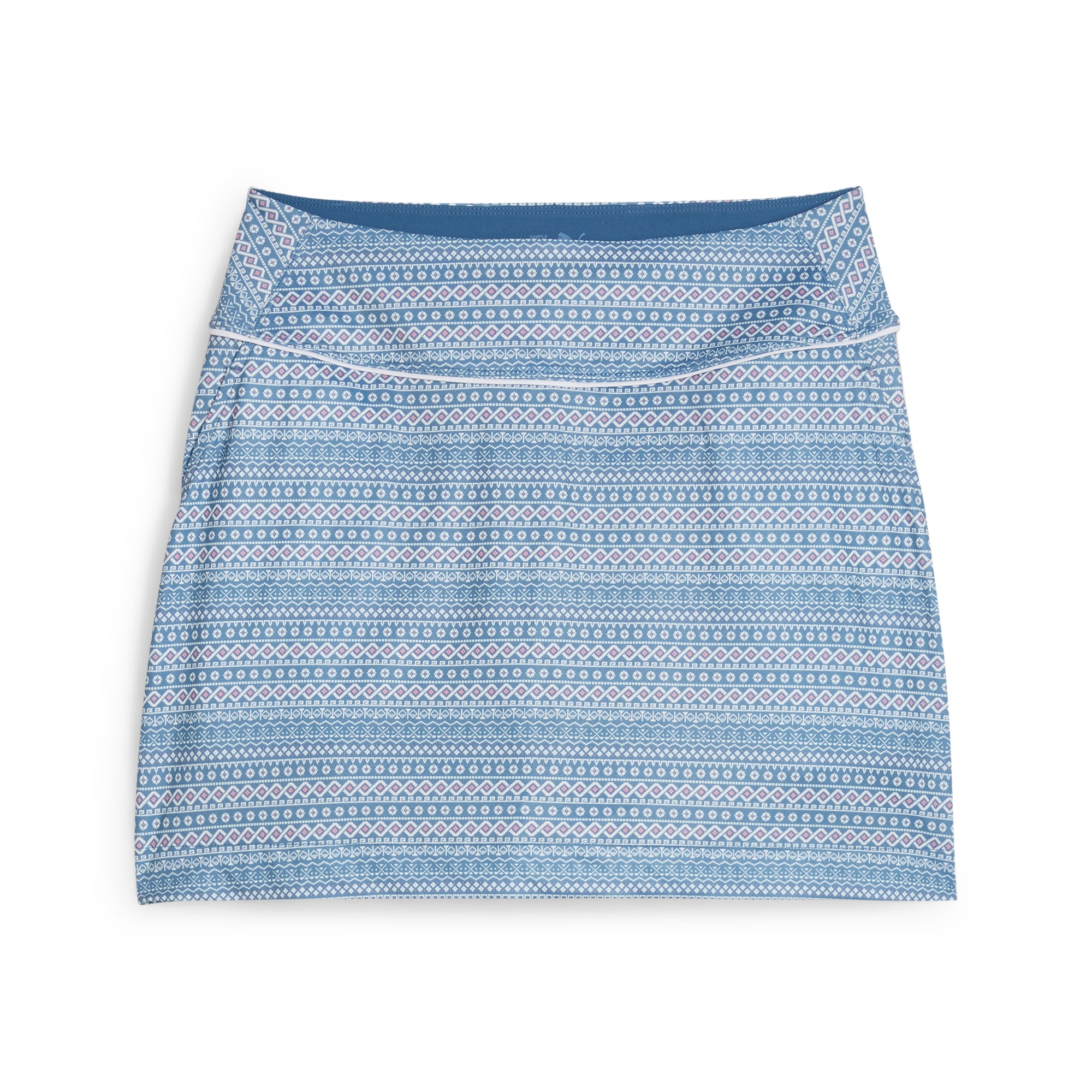 Women's Fair Isle Knit Golf Skirt - Stylish & Comfortable for Golf, Tennis & Casual Wear