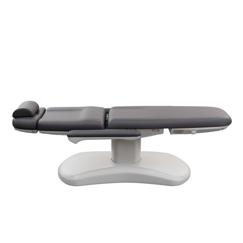 Silverfox 4 Motors Electric Facial Bed Chair - Dark Grey 2270FB | Professional Salon Massage Table for Spa & Beauty Treatments | Perfect for Facial, Massage, Waxing & Skin Care Services