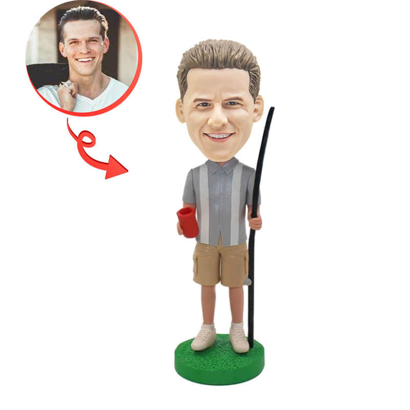 Custom Bobblehead Figurine - Personalized Spring Outing Souvenir | Perfect for Gifts, Parties & Travel Memories