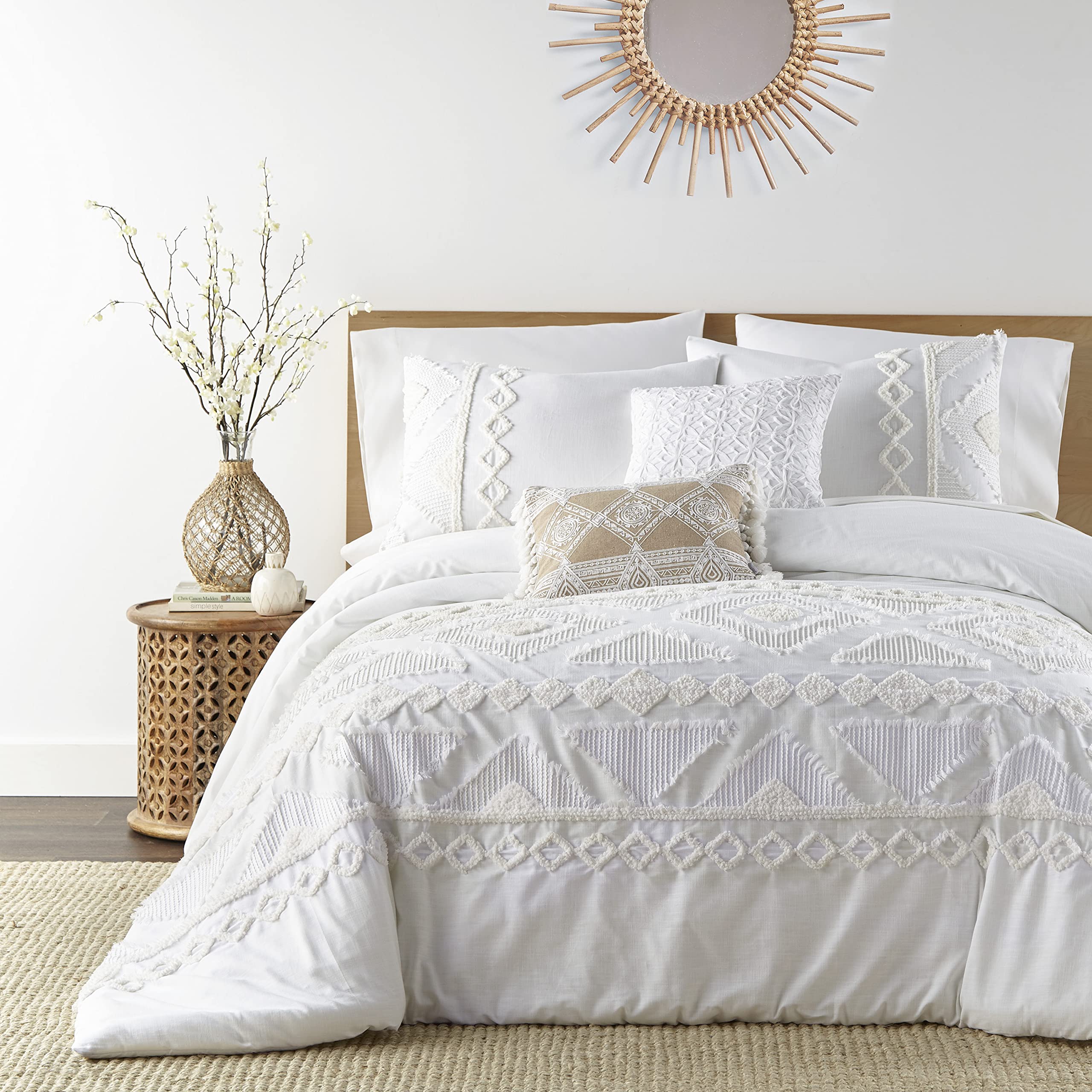 Levtex Home Harleson Duvet Cover Set - Full/Queen Size 90