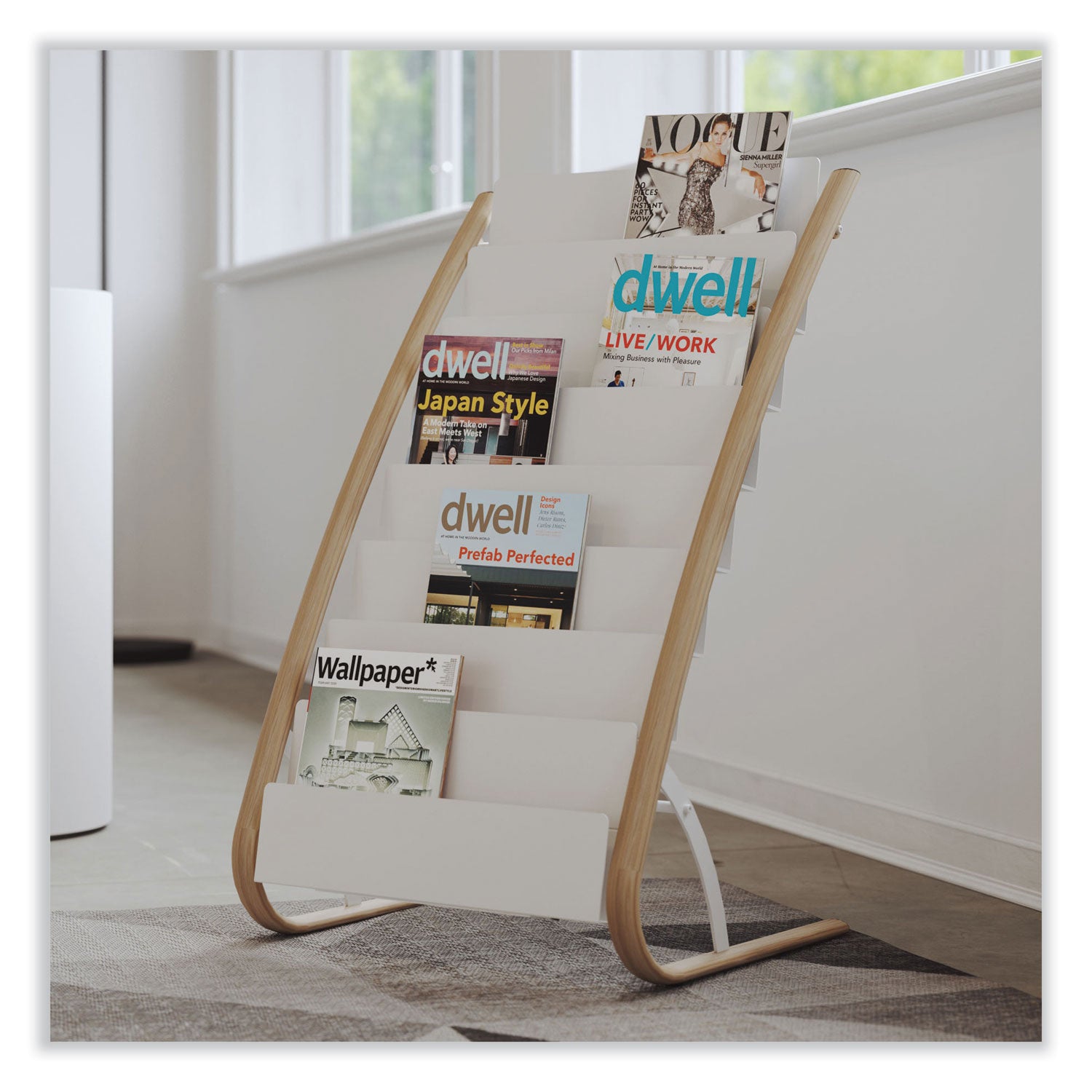 Alba™ Literature Floor Display Stand - 22.8