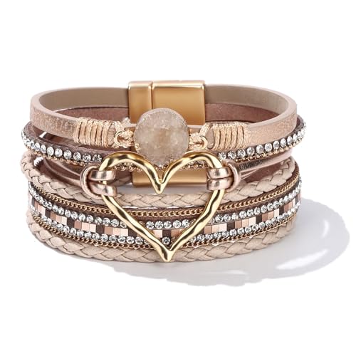 A9:Bracelets for Women Trendy(champagne)