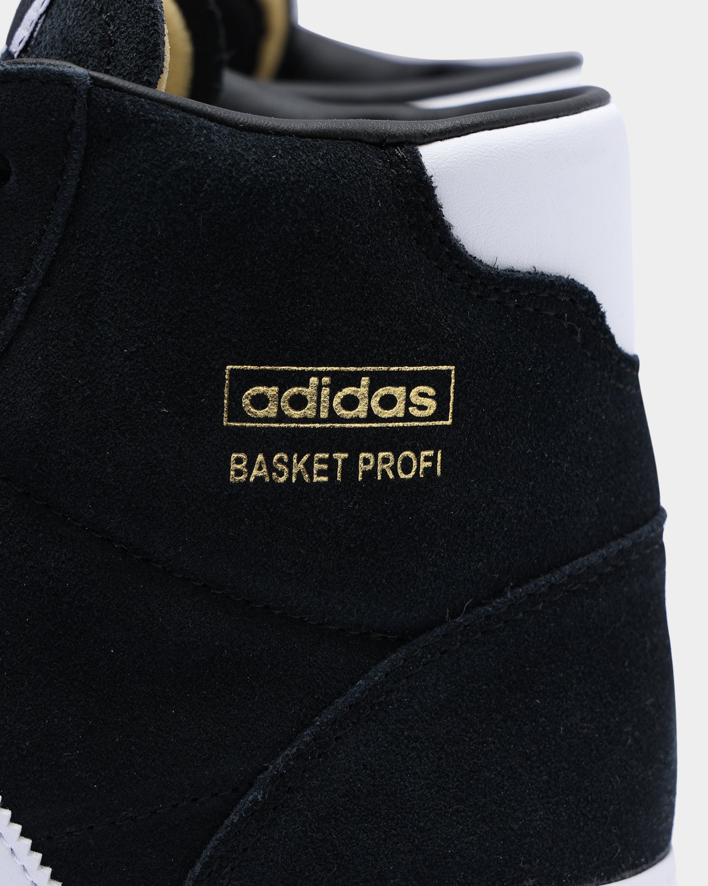 Adidas Basket Profi Sneakers for Men - Black/White/Gold Basketball Shoes for Indoor & Outdoor Sports