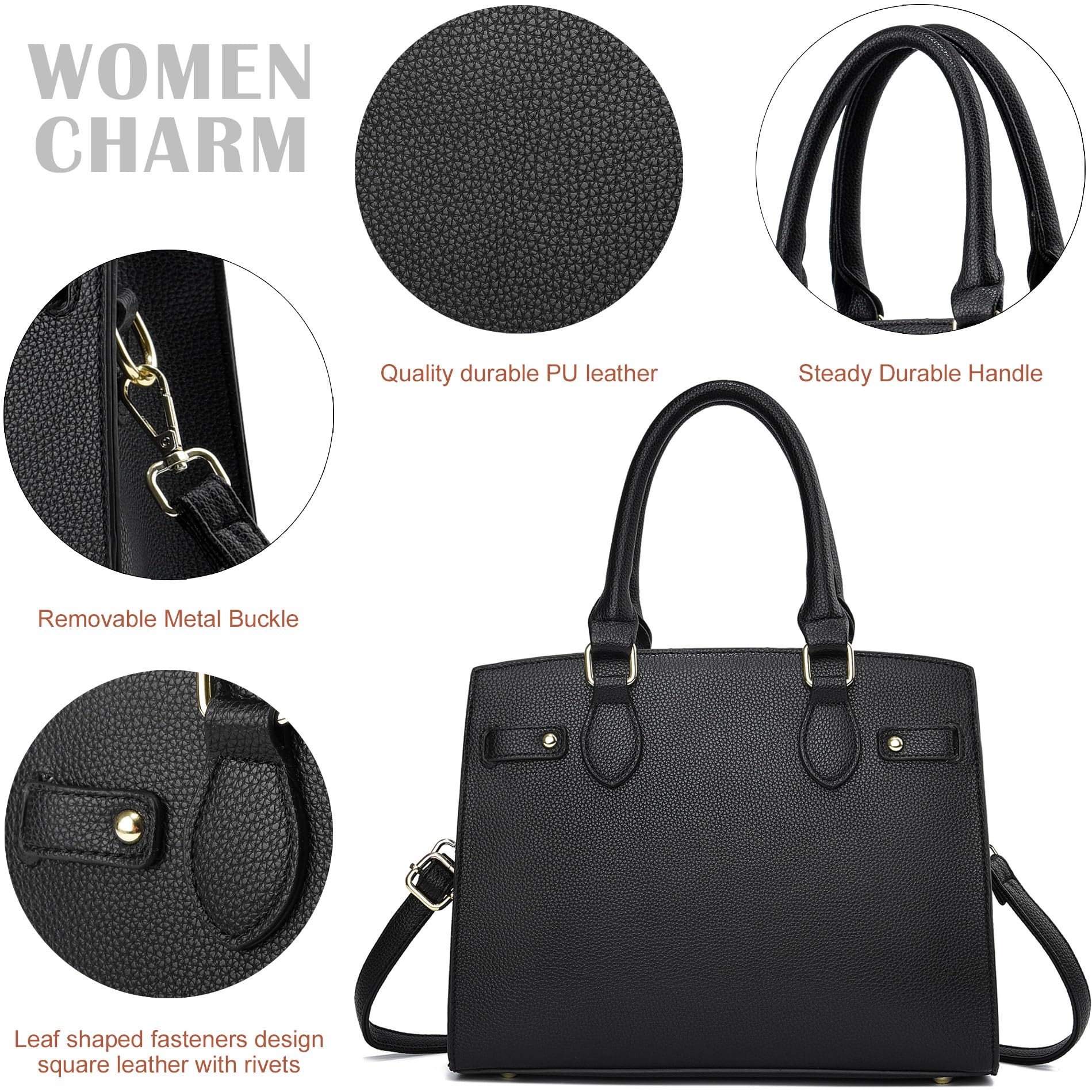 Stylish Women's Purses & Handbags - Fashion Satchel, Top Handle & Shoulder Tote Bags for Everyday Use, Work & Special Occasions