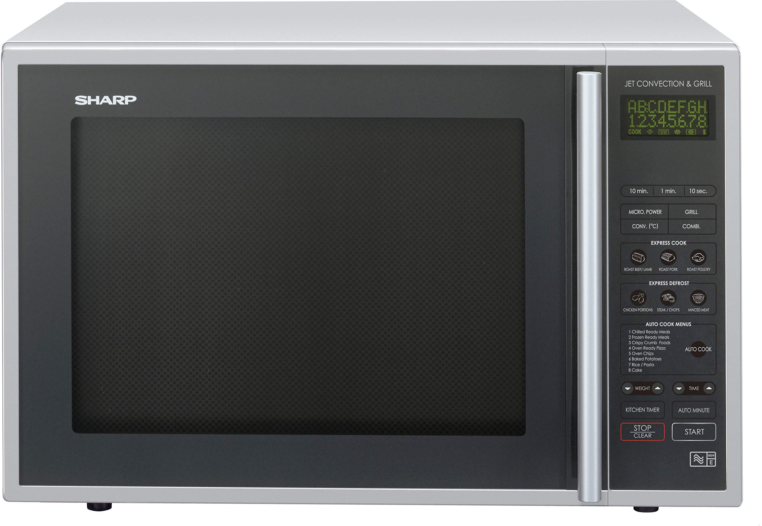 Sharp R959SLMAA 40L 900W Stainless Steel Combination Microwave Oven - Perfect for Small Kitchens, Dorms & Office Break Rooms