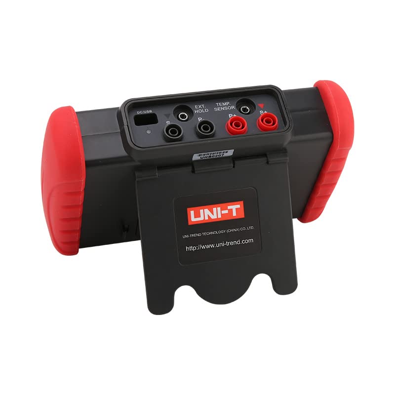 UNI-T UT677A Battery Internal Resistance Tester - True 4-Wire AC Resistance Meter for Lead-Acid & Lithium Batteries with Voltage and Temperature Measurement - Perfect for Automotive, Solar Power & Industrial Battery Maintenance