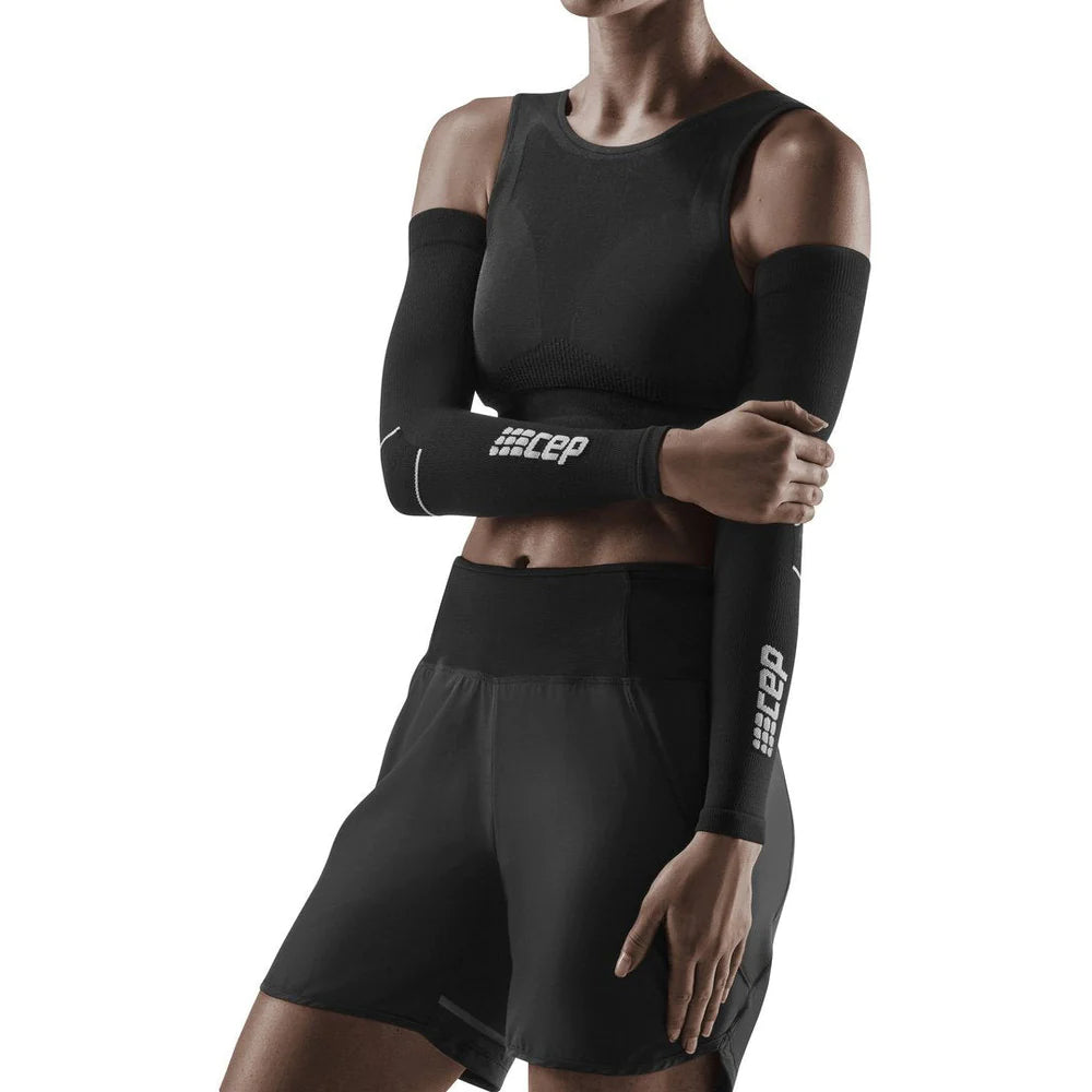 CEP Compression Arm Sleeves for Running & Sports - Improve Circulation & Muscle Support - Breathable UV Protection Arm Sleeves for Athletes, Cycling, Basketball & Outdoor Activities