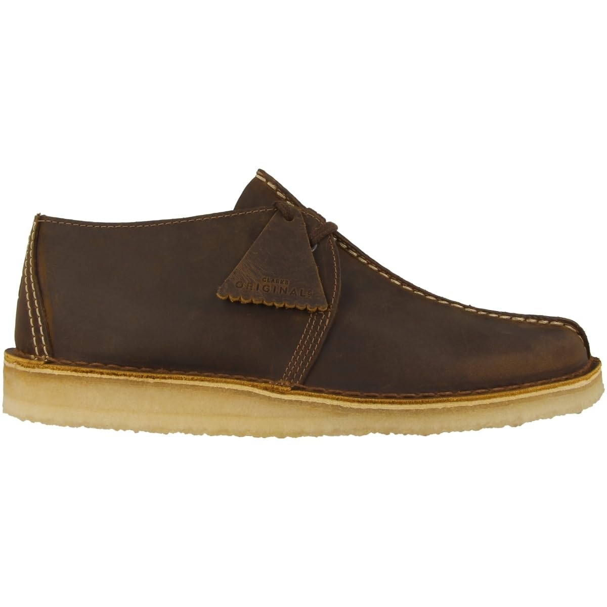 Clarks ORIGINALS Desert Boots for Men - Black Leather Casual Shoes | Comfortable & Stylish for Everyday Wear, Office, and Outdoor Activities