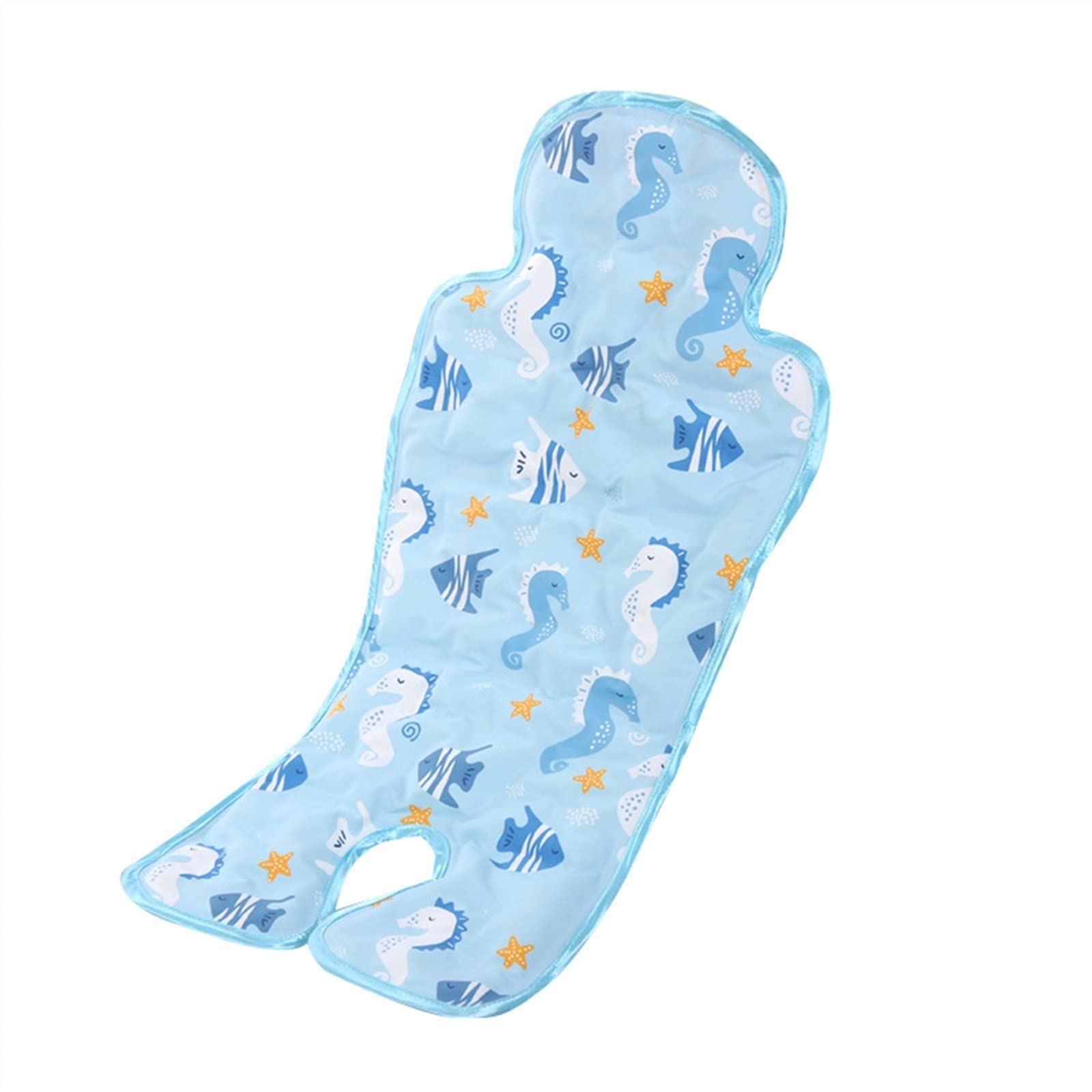 LUCBEI Cooling Ice Pad for Strollers - Breathable Ice Bead Cushion for Baby Strollers, Summer Cooling Mat with Constant Temperature, Grey - Perfect for Hot Weather, Outdoor Walks, and Travel with Infants