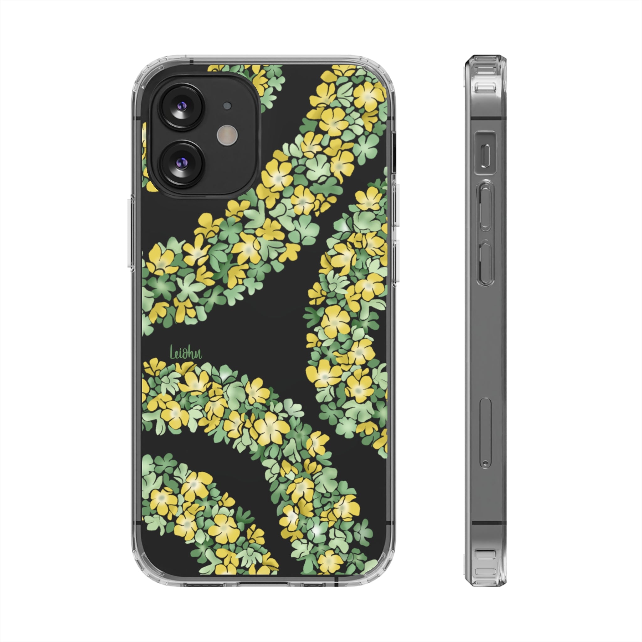 Double Pakalana Clear Phone Case - Slim Protective Cover for iPhone & Samsung - Perfect for Everyday Use & Travel