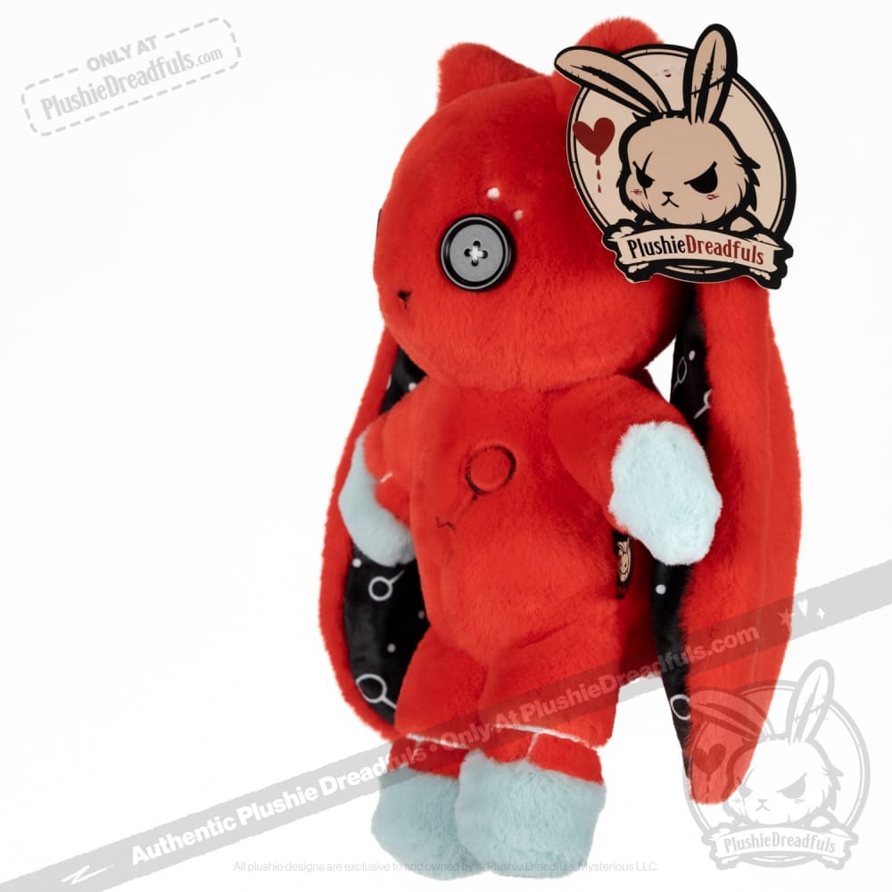 Plushie Dreadfuls Substance Use Disorder Bunny - Soft Stuffed Animal Toy for Mental Health Awareness & Comfort | Perfect for Therapy, Support Gifts, and Emotional Healing
