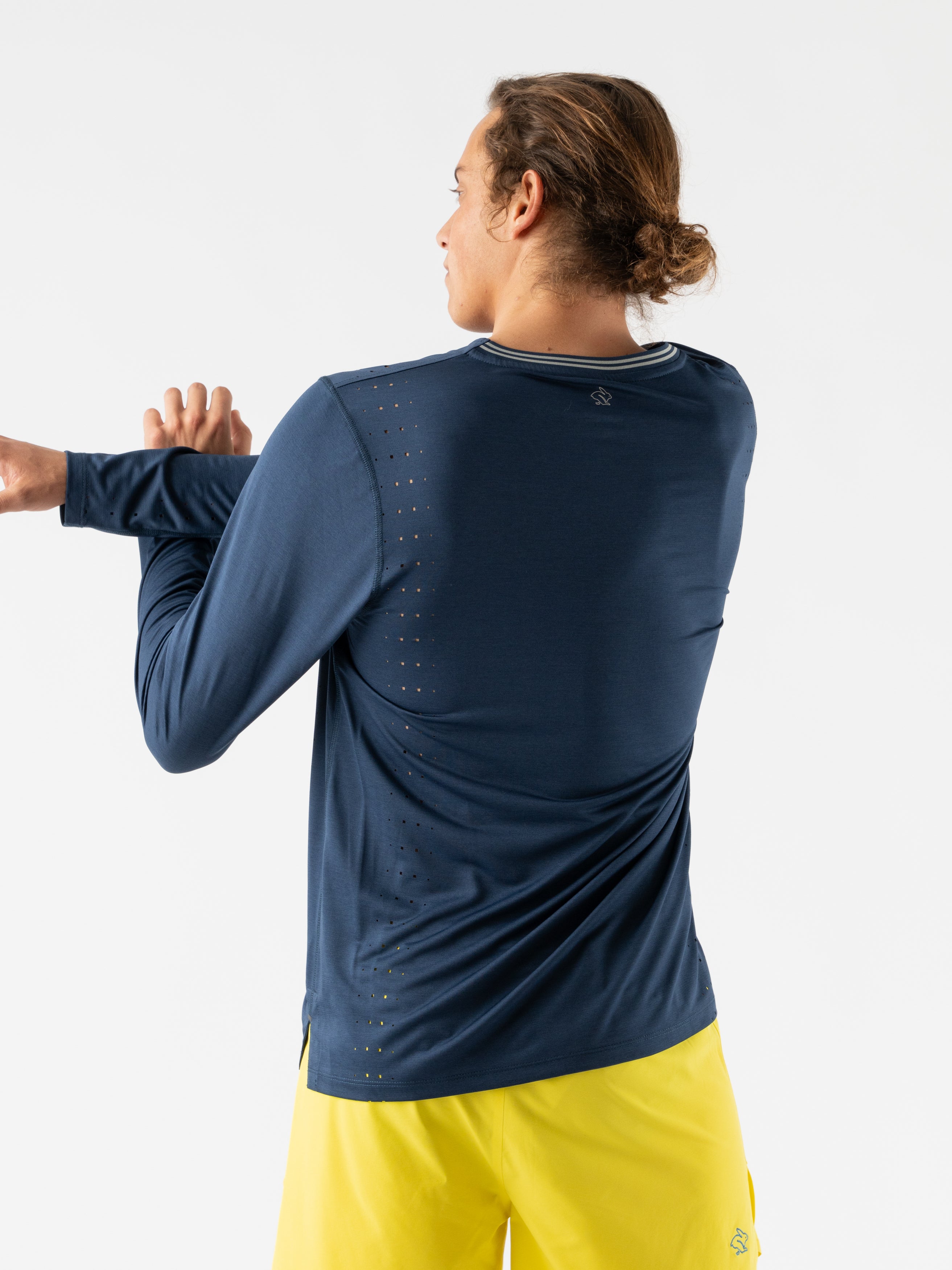 Race Pace Long Sleeve Running Shirt for Men & Women - Lightweight Performance Tee for Marathon, Training & Outdoor Sports